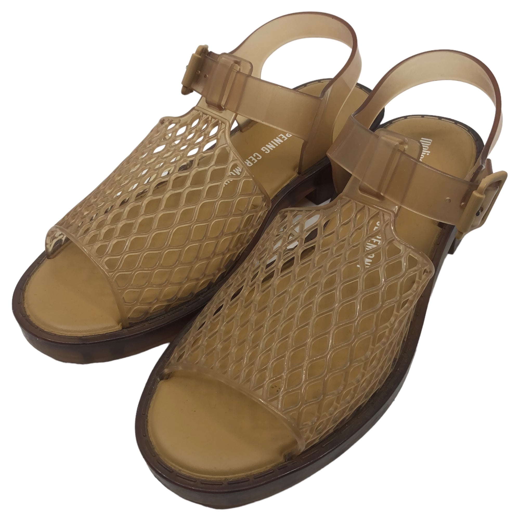 MELISSA×OPENING CEREMONY(メリッサ×オープニングセレモニー) vinyl sandals ビニール サンダル SIZE 24.0cm ベージュ