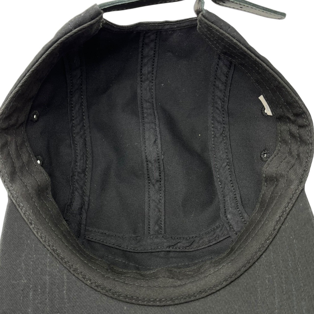 SUPREME(シュプリーム) WASHED CHINO TWILL CAMP CAP ウォッシュド チノ ツイル キャンプ キャップ FREE ブラック