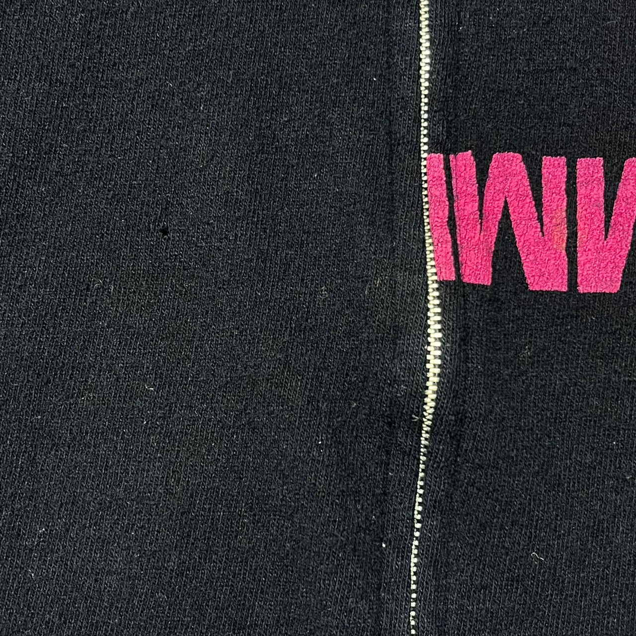 COMME des GARCONS HOMME PLUS(コムデギャルソンオムプリュス) 99AW Souvenir Kitsch期ウール縮絨逆さロゴジップニット PT-040440 表記無し(FREE) ネイビー AD1999