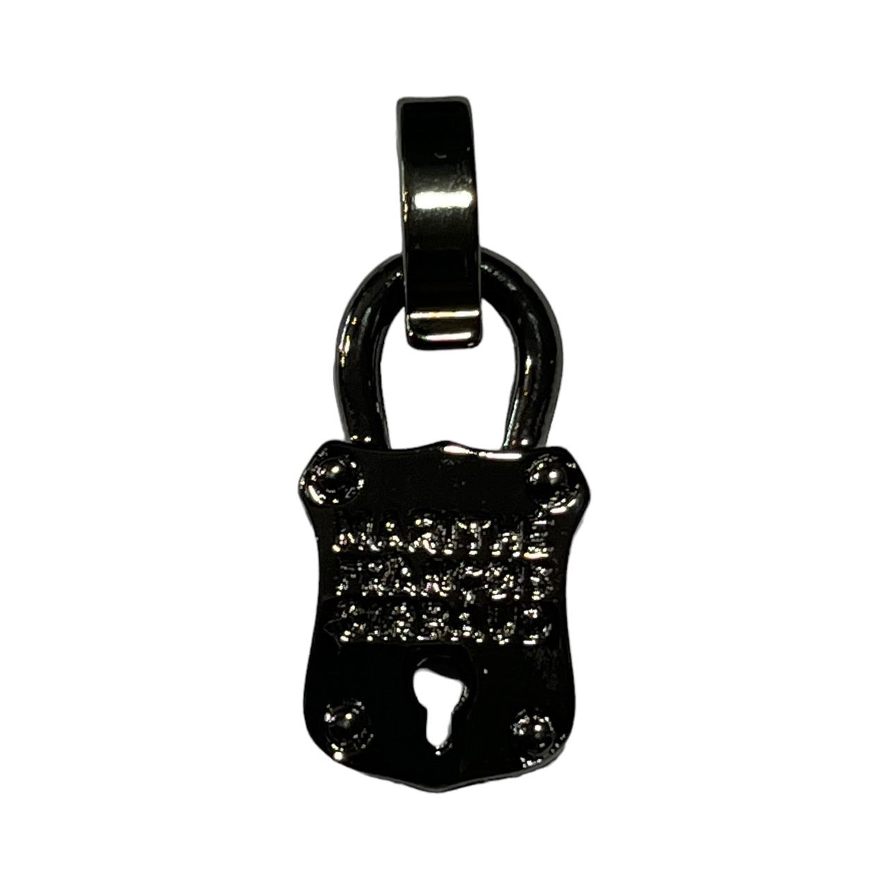 MARITHE FRANCOIS GIRBAUD(マリテフランソワジルボー) 00's logo padlock pendant top ロゴ パドロック ペンダント トップ ネックレス シルバー Y2K 鍵