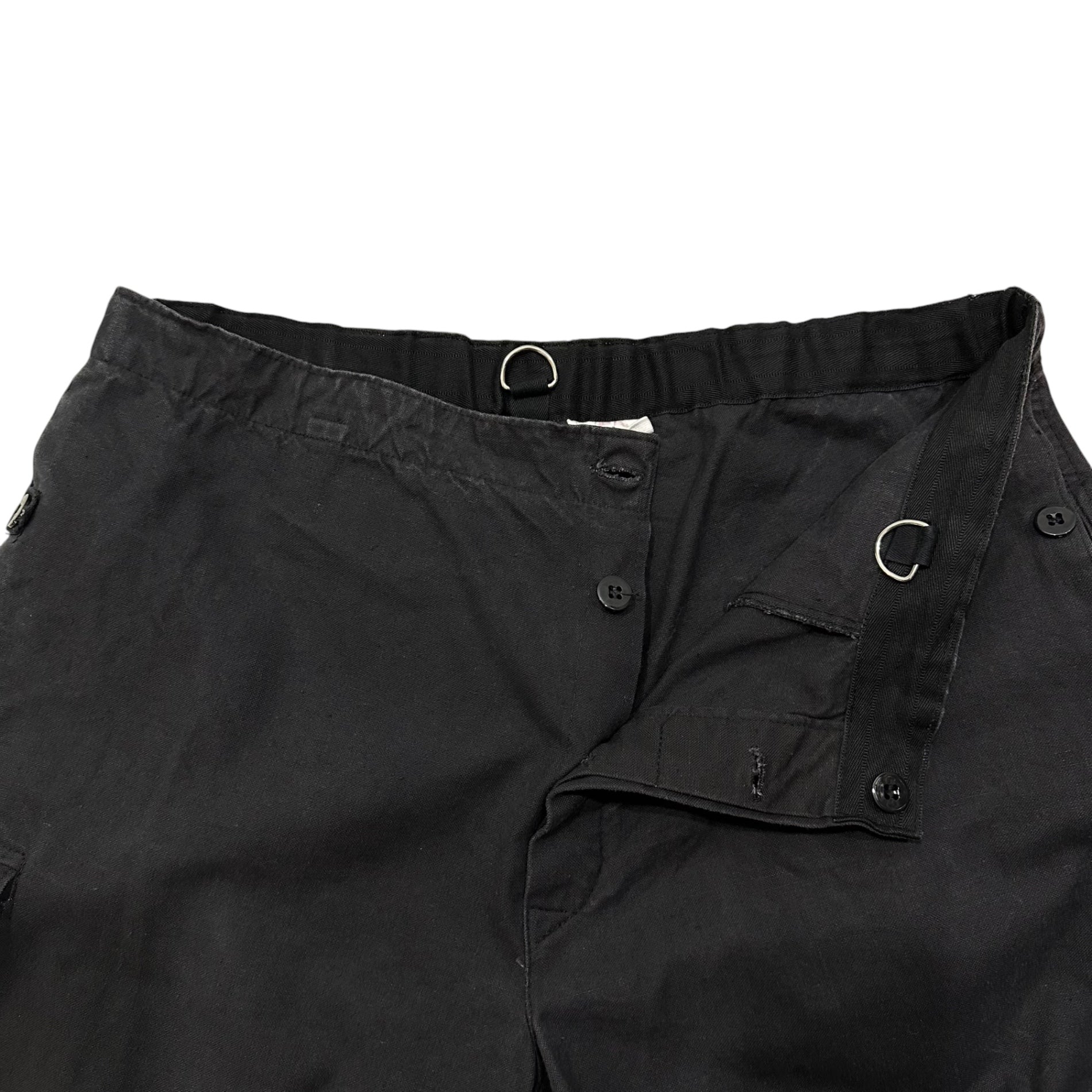 EAST GERMANY MILITARY(東ドイツ軍) Vintage Tanker Pants ヴィンテージ タンカース パンツ 52(XL程度) ブラック 戦車部隊