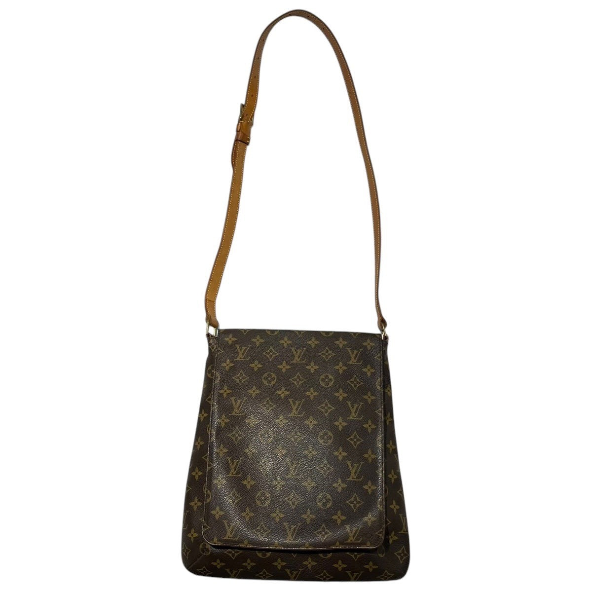 LOUIS VUITTON(ルイヴィトン) Musette Monogram ミュゼット モノグラム ショルダー バッグ M51256 ブラウン AS1929 1999年製造 90年代 廃番モデル