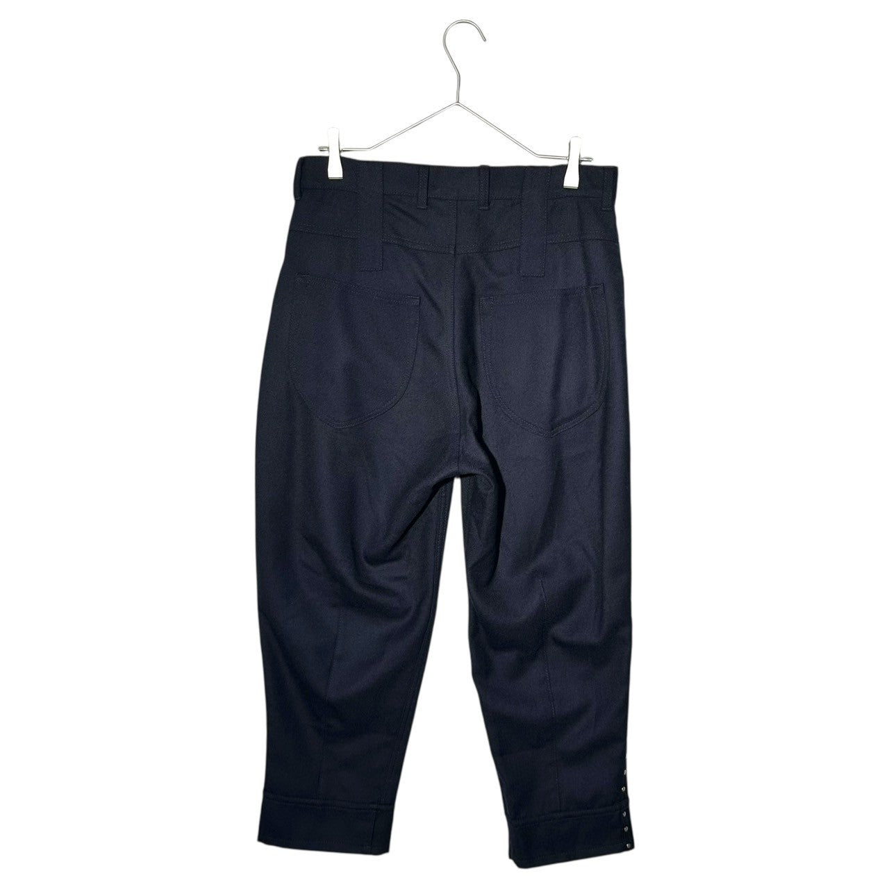 COMME des GARCONS JUNYA WATANABE(コムデギャルソンジュンヤワタナベ) 13AW Side Stud Wool Pants サイド スタッズ ウール パンツ ZL-P030 S ネイビー AD2013
