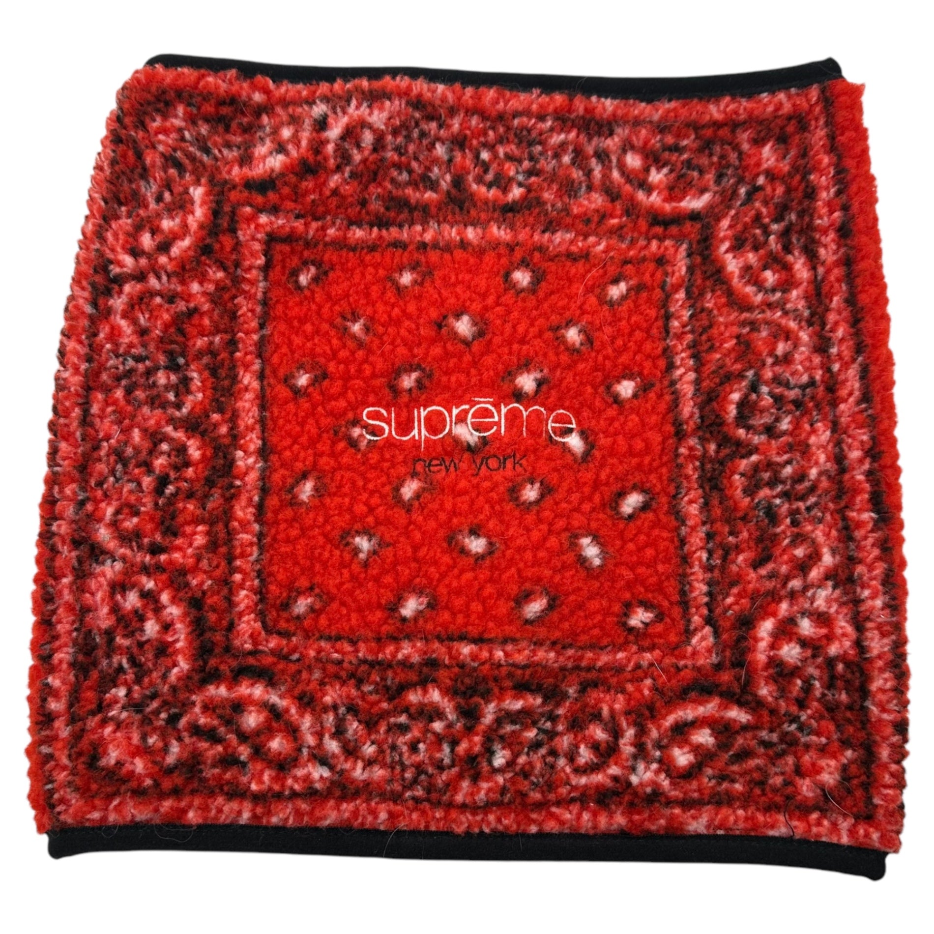SUPREME(シュプリーム) 19AW Bandana Fleece Neck Gaiter バンダナ  