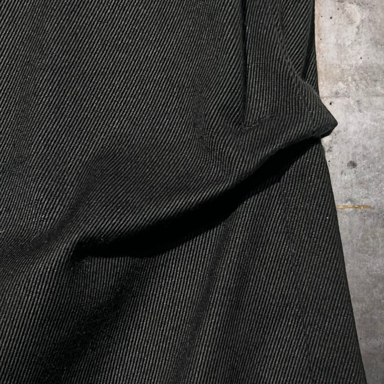 VISVIM(ビズビム) MUIR PNTS/変形コットンパンツ 0118205008005 3(Lサイズ程度) ブラック ヴィズヴィム