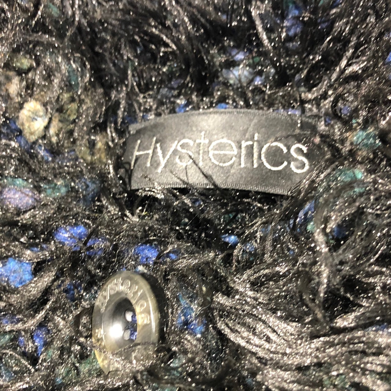 Hysterics(ヒステリックス) 00'sシャギーニットジャケット/カーディガン 3NJ-0029 FREE ブラック