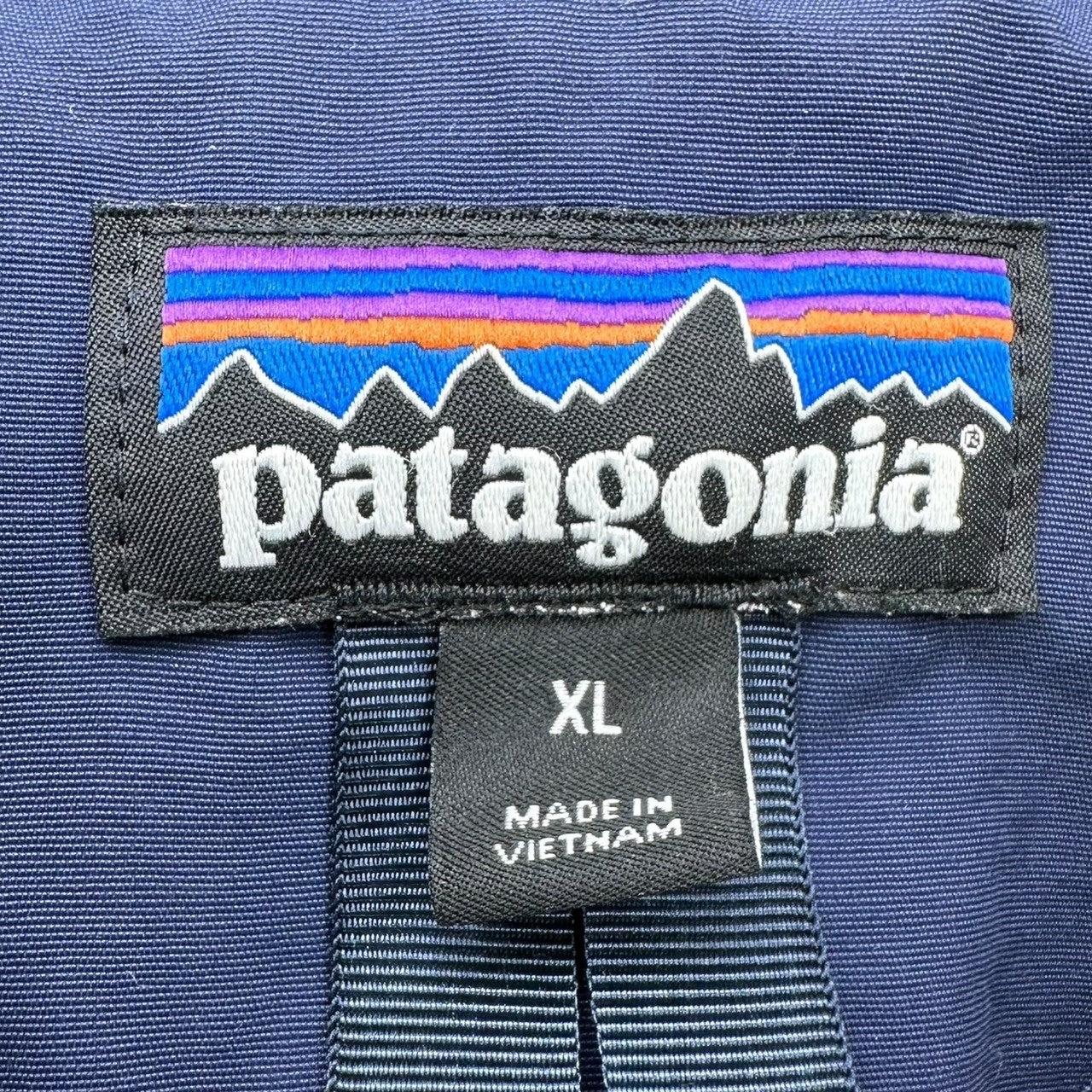 Patagonia(パタゴニア) Retro-X Bomber Jacket レトロX ボンバー ジャケット STY22830 XL アイボリー×ネイビー フリース ブルゾン