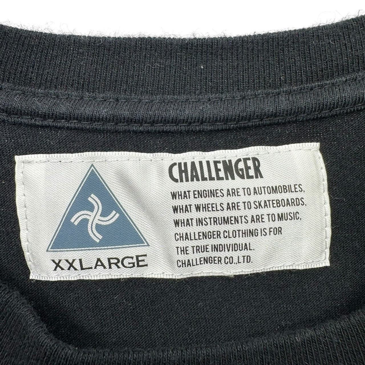 CHALLENGER(チャレンジャー) Fire logo short sleeve T-shirt ファイヤー ロゴ 半袖 Tシャツ XXL ブラック