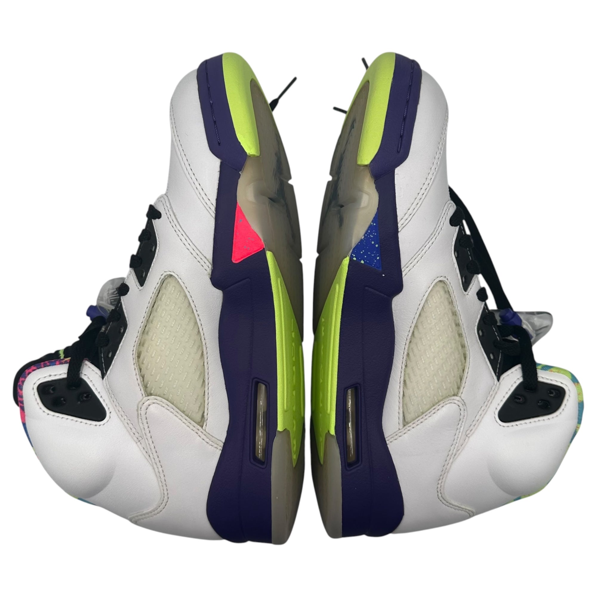 NIKE(ナイキ) AIR JORDAN5 RETRO BEL-AIR エアジョーダン5 レトロ ベル エアー DB3335-100 26.0cm ホワイト×パープル