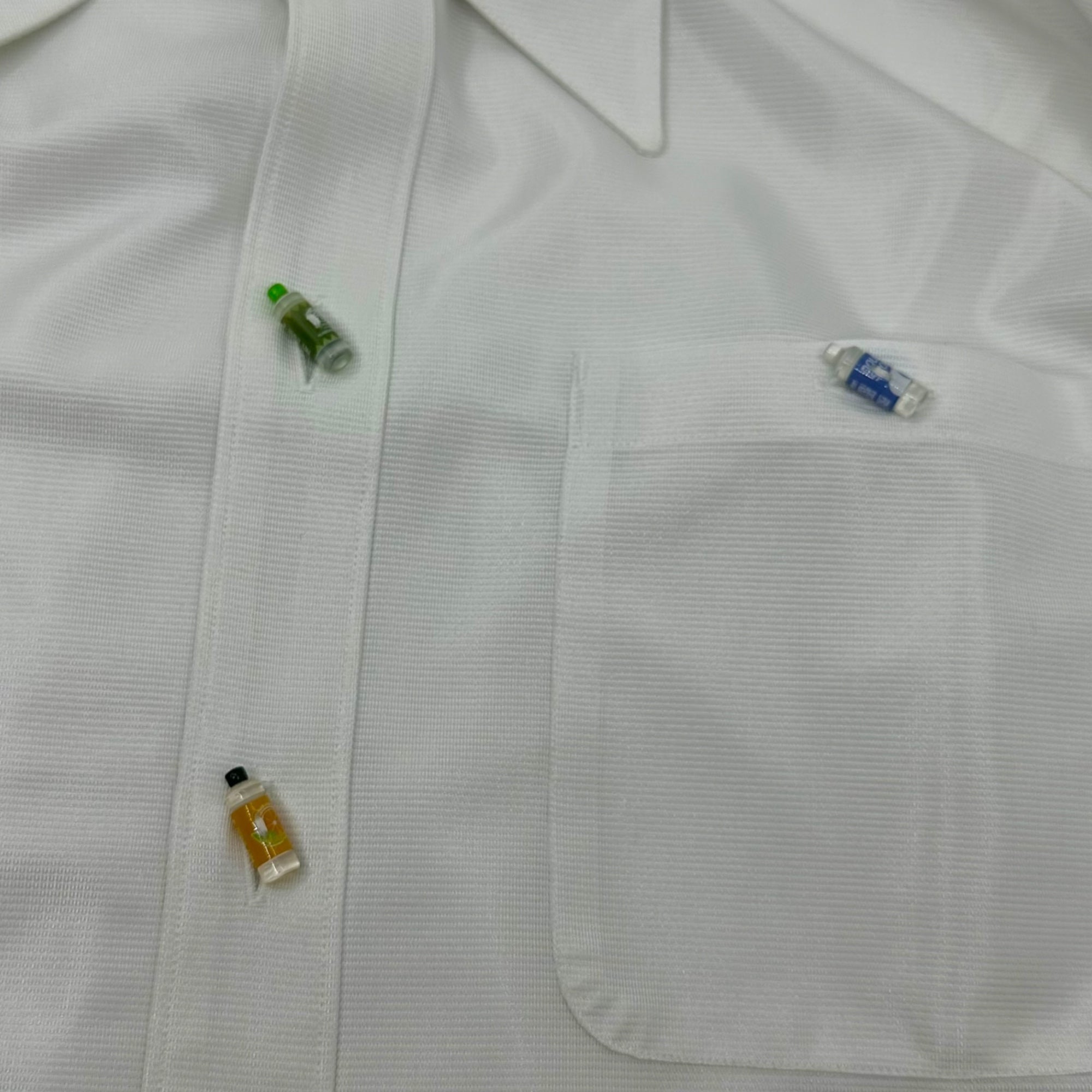 doublet(ダブレット) 21AW RECYCLE PET BOTTLE SHIRT リサイクル ペットボトル シャツ 21AW14SH96 M ホワイト