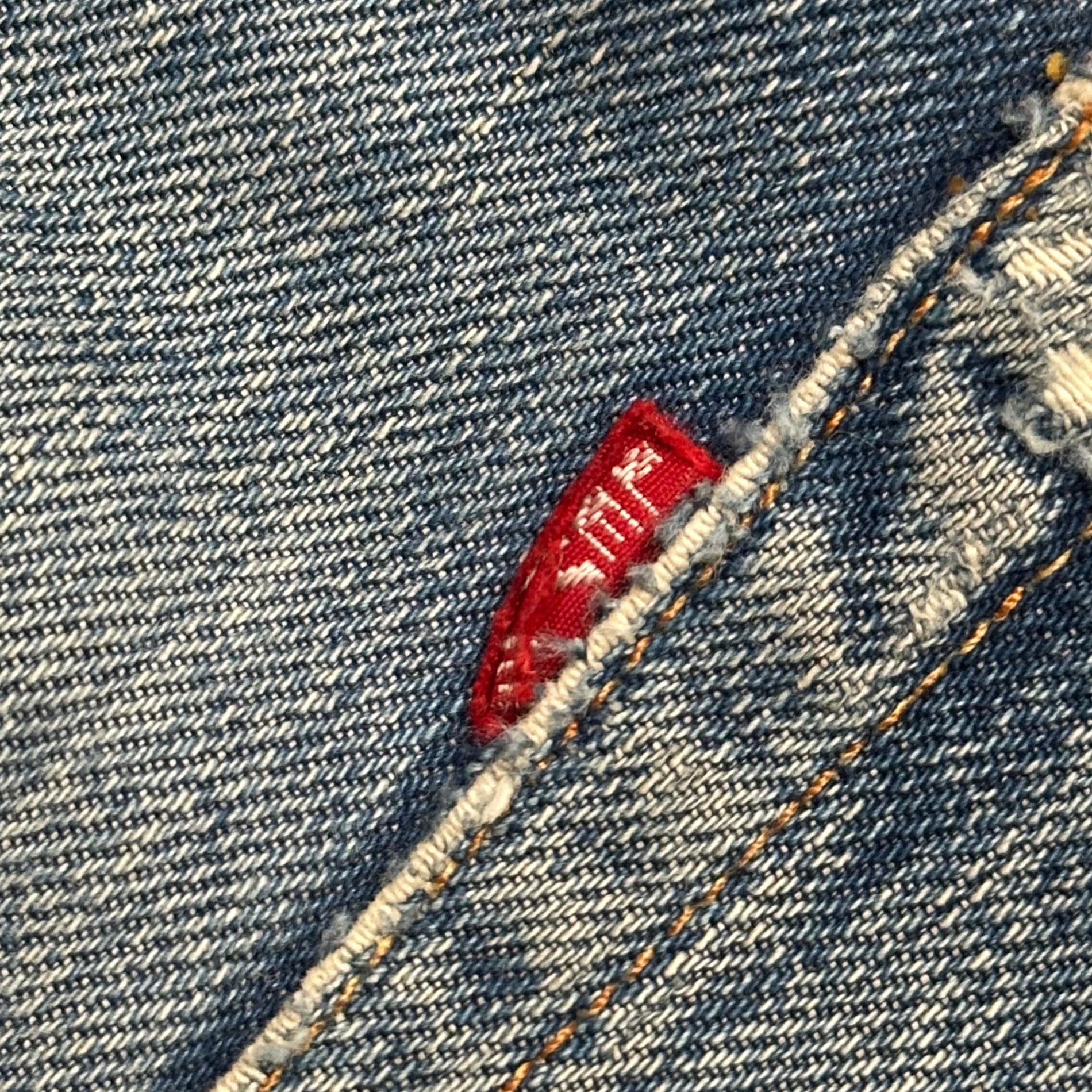 Levi's(リーバイス) 1967~1969's 505 BIG E Denim Pants ヴィンテージ デニム パンツ 実寸約W31.5 インディゴ 60’s 60年代 42TARON 並行ステッチ 均等V 最初期