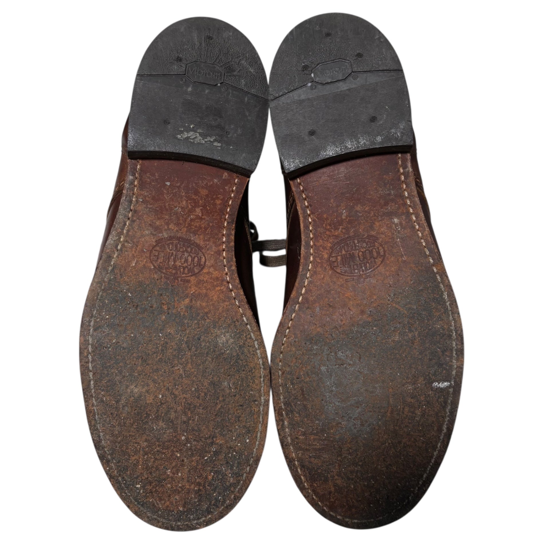 WOLVERINE 1000 MILE(ウルヴァリン1000マイル) Round Work Boots ラウンド ワーク ブーツ 9 1/2 D(27.5cm程度) ブラウン