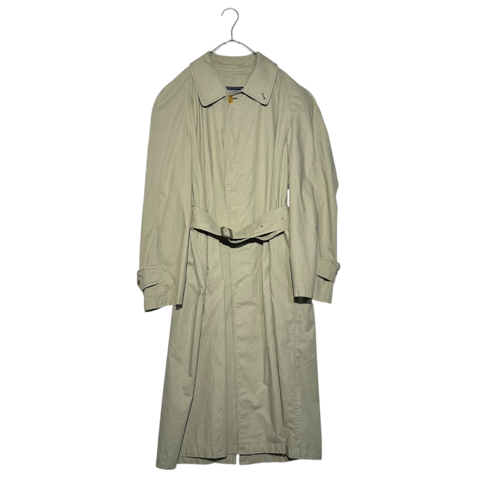 Burberry’s(バーバリーズ) 80's Belted stainless steel collar coat ベルテッド ステンカラー コート B90A(M程度) ベージュ 80年代~ ヴィンテージ