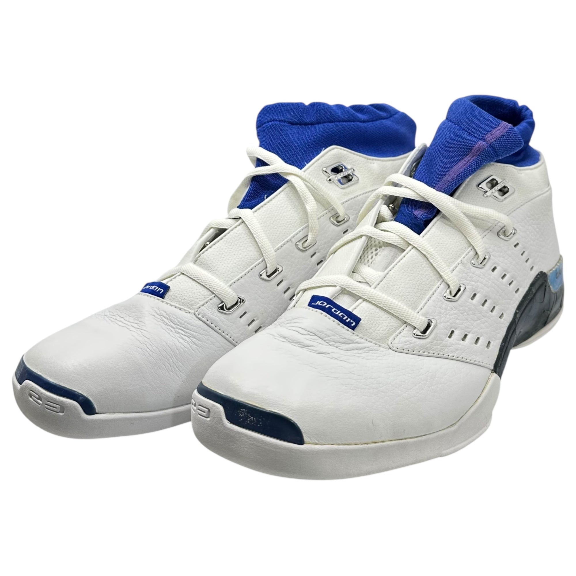 NIKE(ナイキ) 2001 AIR JORDAN 17 LOW MICHAEL JORDAN PLAYERS EXCLUSIVE SAMPLE エアジョーダン ロー サンプル品 3BM060-M16-9 31cm(ジョーダンサイズ) ホワイト×ブルー スニーカー 箱付