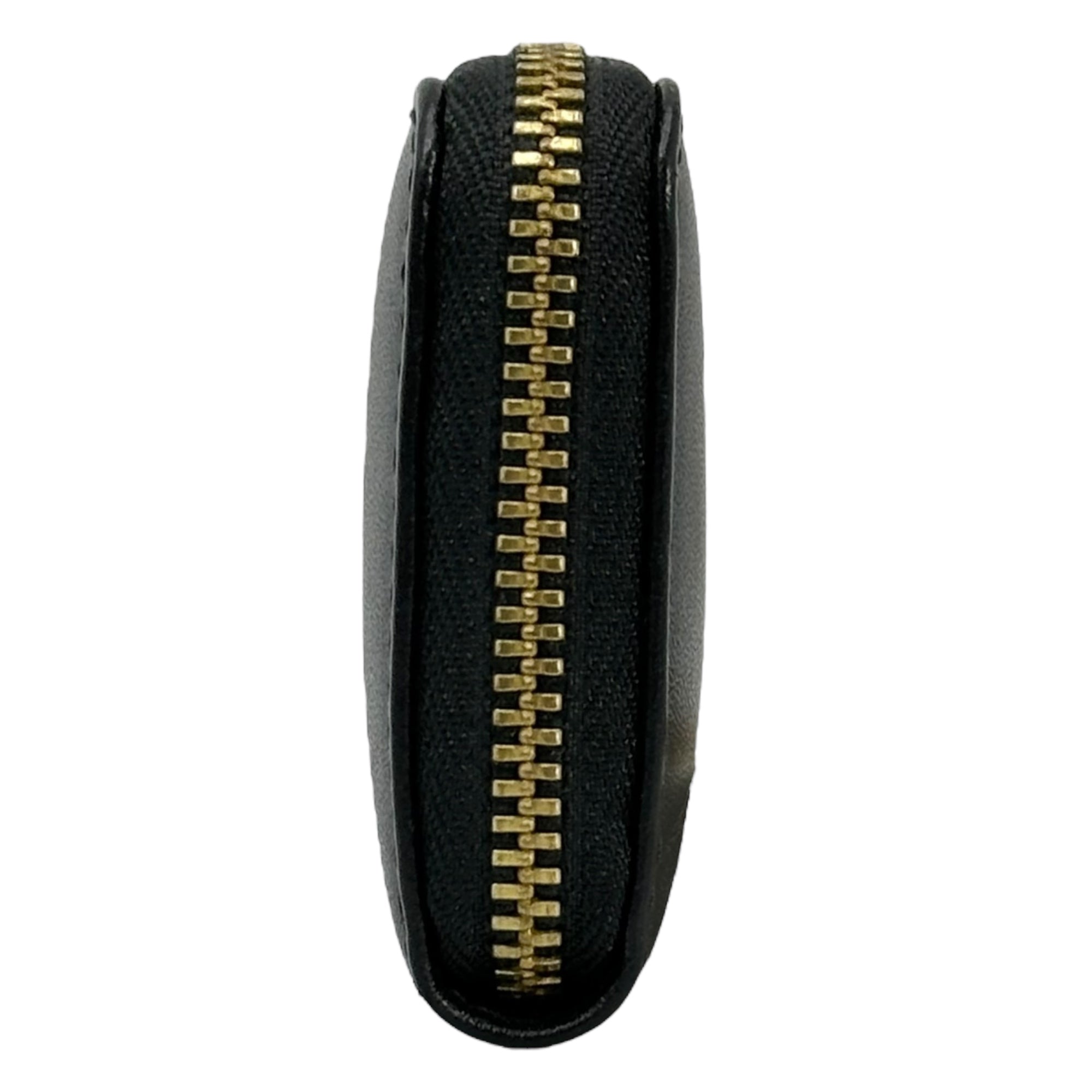 Wallet COMME des GARCONS(ウォレットコムデギャルソン) CLASSIC LEATHER LINE D Coin Case クラシック レザー ライン コイン ケース 8Z-D041 ブラック