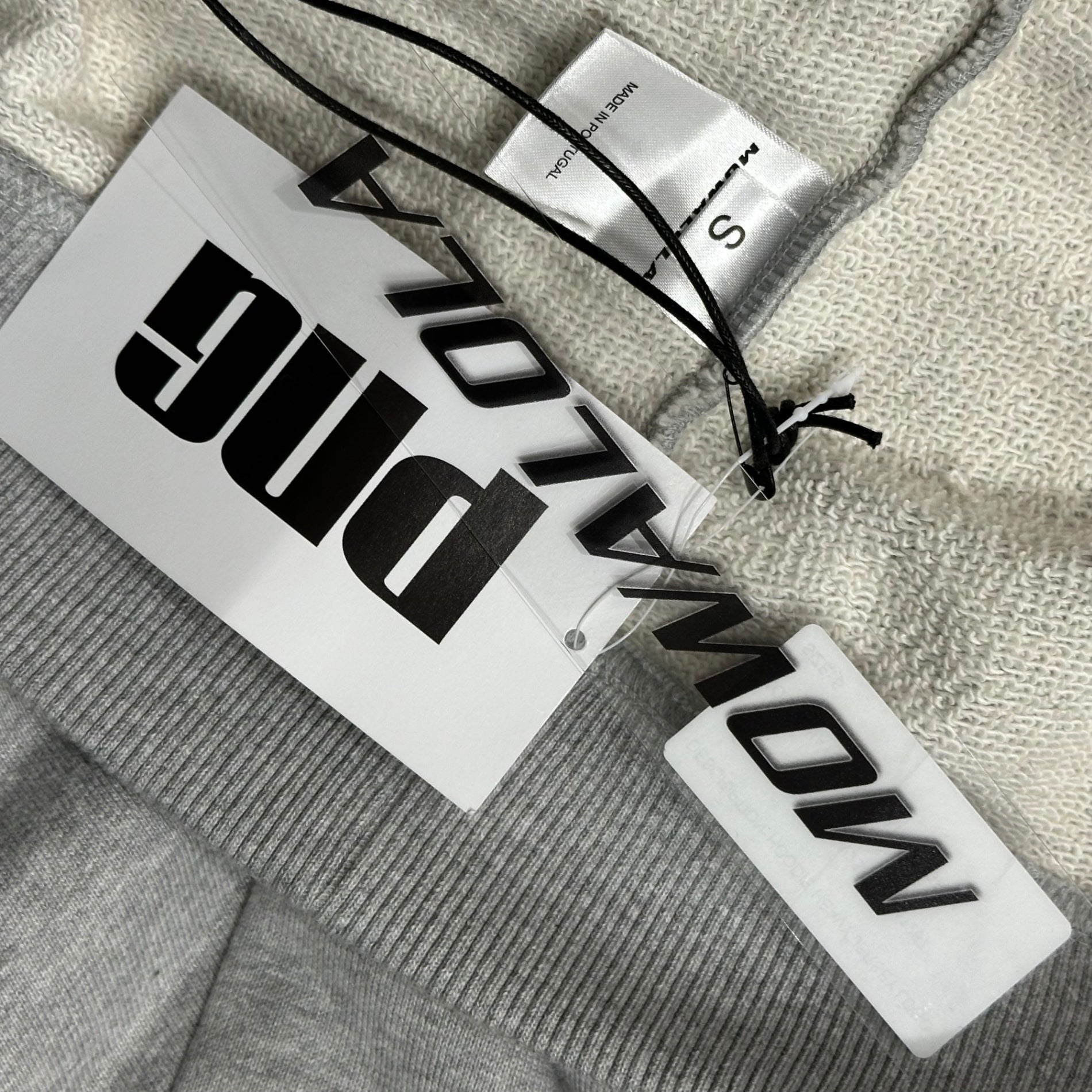 mowalola(モワローラ) 2025AW MoWA Logo Hoodie ロゴ フーディ パーカー S グレー 国内参考定価74,800円(税込)