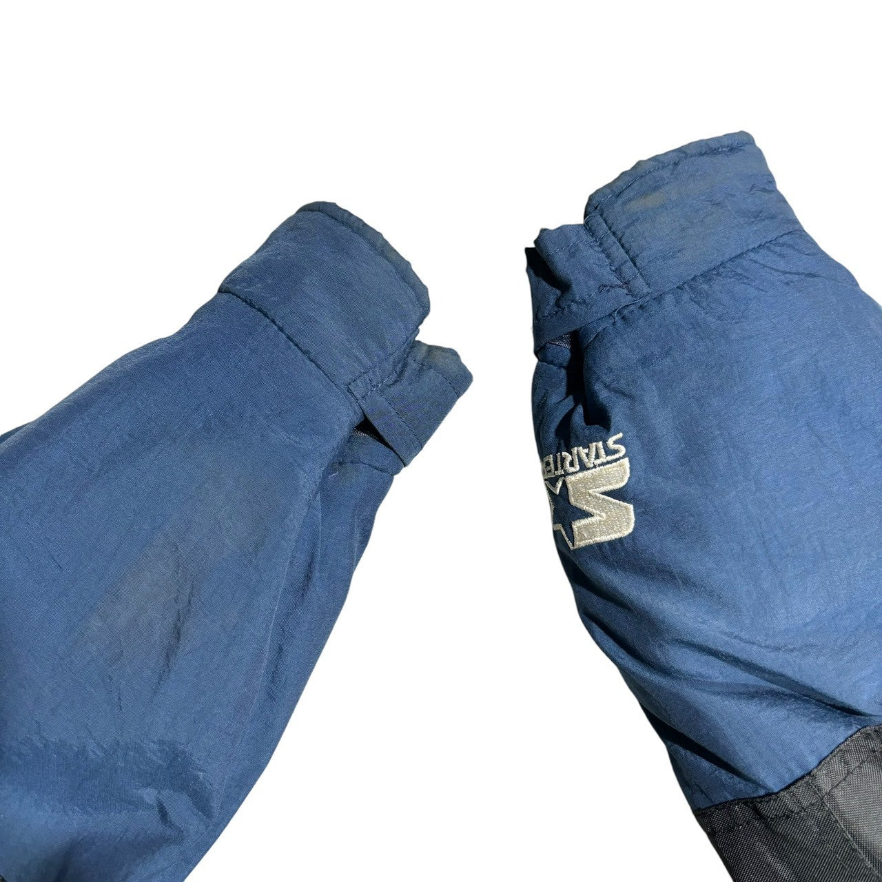 STARTER(スターター) 90's Diamond COLLECTION Indians down jacket ダイアモンド コレクション インディアンズ ダウンジャケット 90年代 L ネイビー