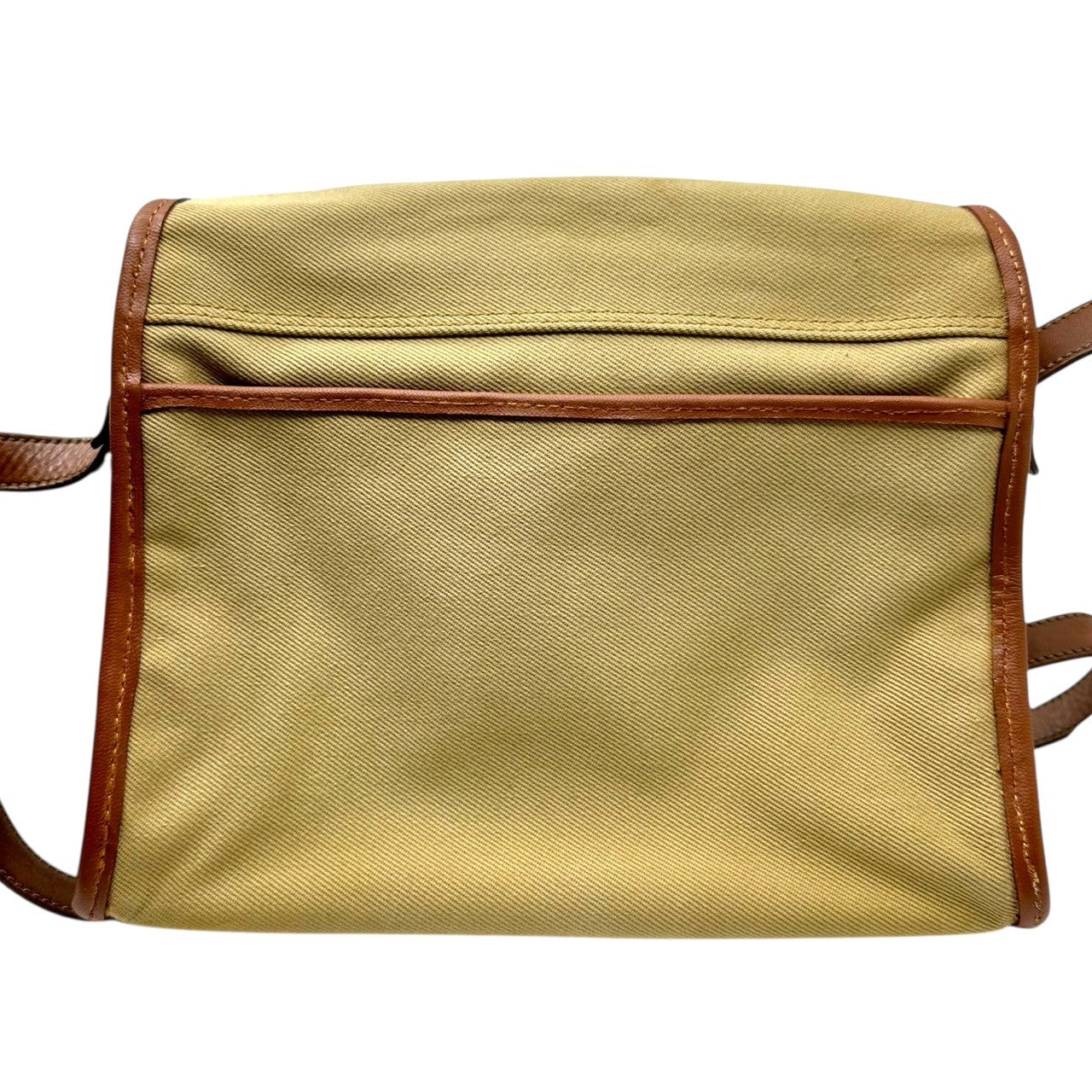 GHURKA(グルカ) N.58 Campus Leather Shoulder Bag キャンパス レザー ショルダー バッグ カーキ×ブラウン MARLEY HODGSON