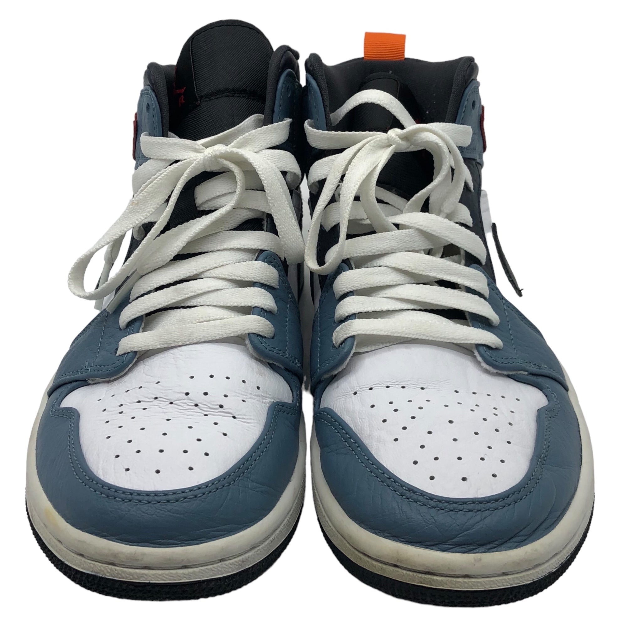 NIKE × FACETASM(ナイキ×ファセッタズム) Jordan1 Mid Fearless Facetasm ジョーダン1 ファセッタズム CU2802-100 25.5cm ホワイト×ブルー 箱付