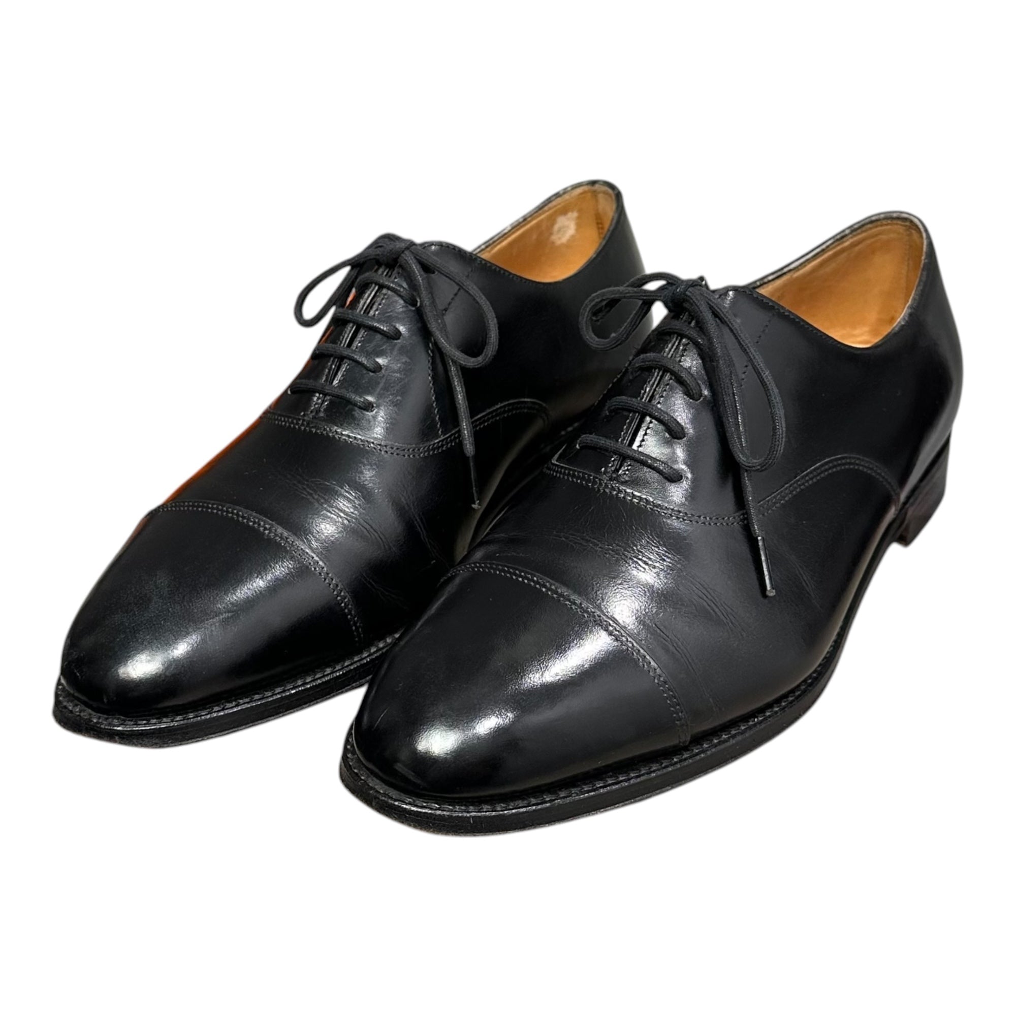 John Lobb　CITY ストレートチップ ブラック ビジネスシューズ JOHN LOBB(ジョンロブ) CITY II シティ2 ストレート チップ レザー