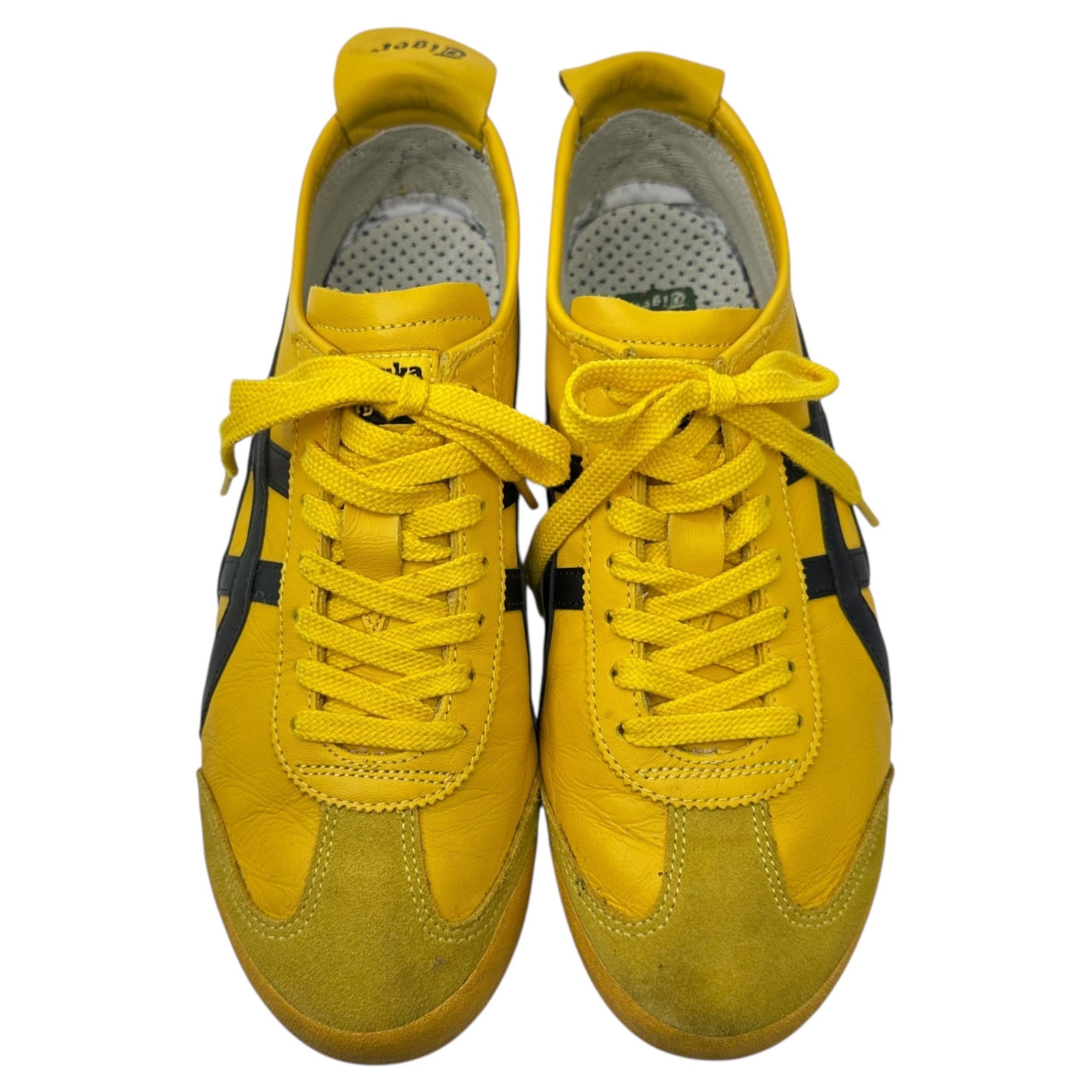 Onitsuka Tiger(オニツカタイガー) MEXICO66 メキシコ ローカット スニーカー F580223 28.5cm イエロー×ブラック