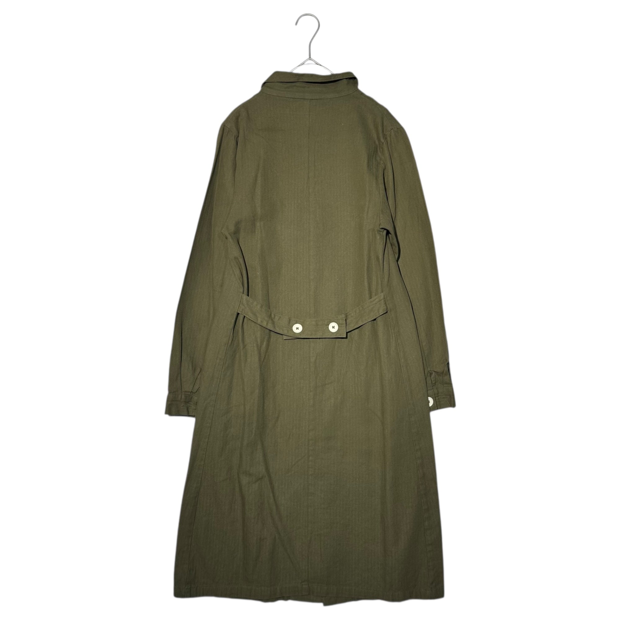 vintage(ヴィンテージ) euromilitary czech army work coat ユーロミリタリー チェコ軍ワークコート カーキ