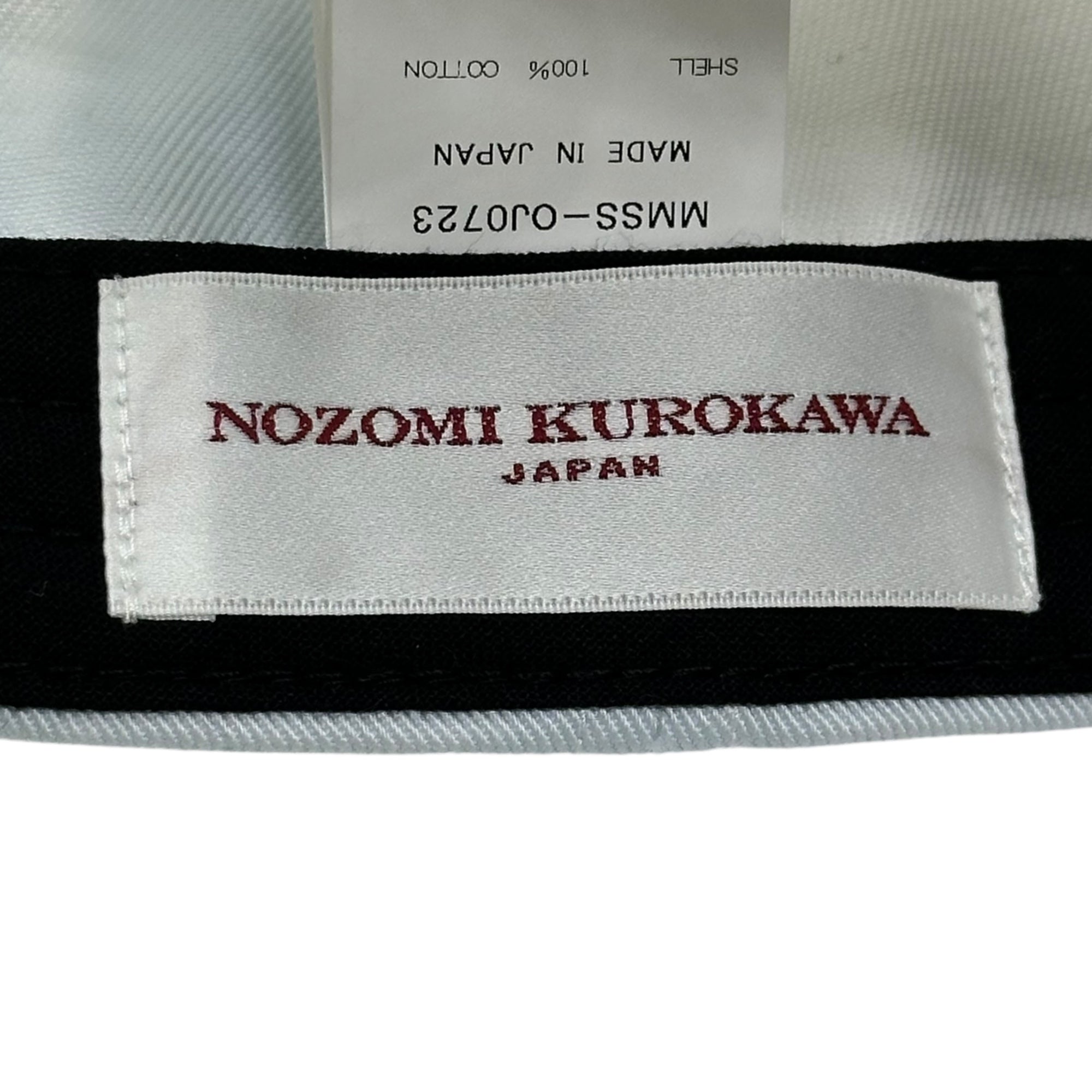 MASU(エムエーエスユー) ×NOZOMI KUROKAWA BRAINSTORM GRAFFITI CAP ノゾミ クロカワ ブレインストーム グラフィック キャップ MMSS-OJ0723 FREE ホワイト×ブルー