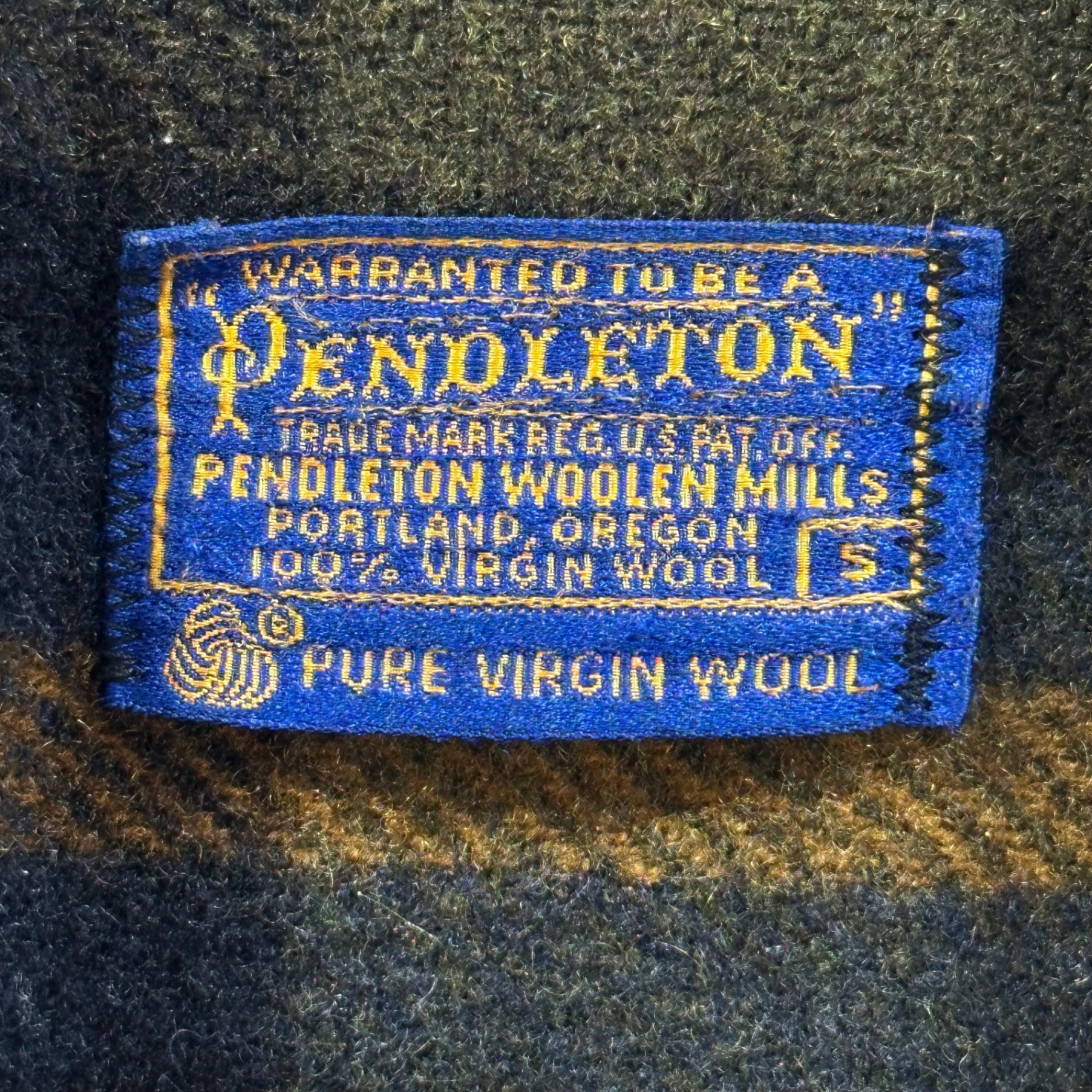 PENDLETON(ペンドルトン) 60's CPO JKT - Tartan check ウール ジャケット タータン チェック S オリーブ 60年代 ヴィンテージ ウール