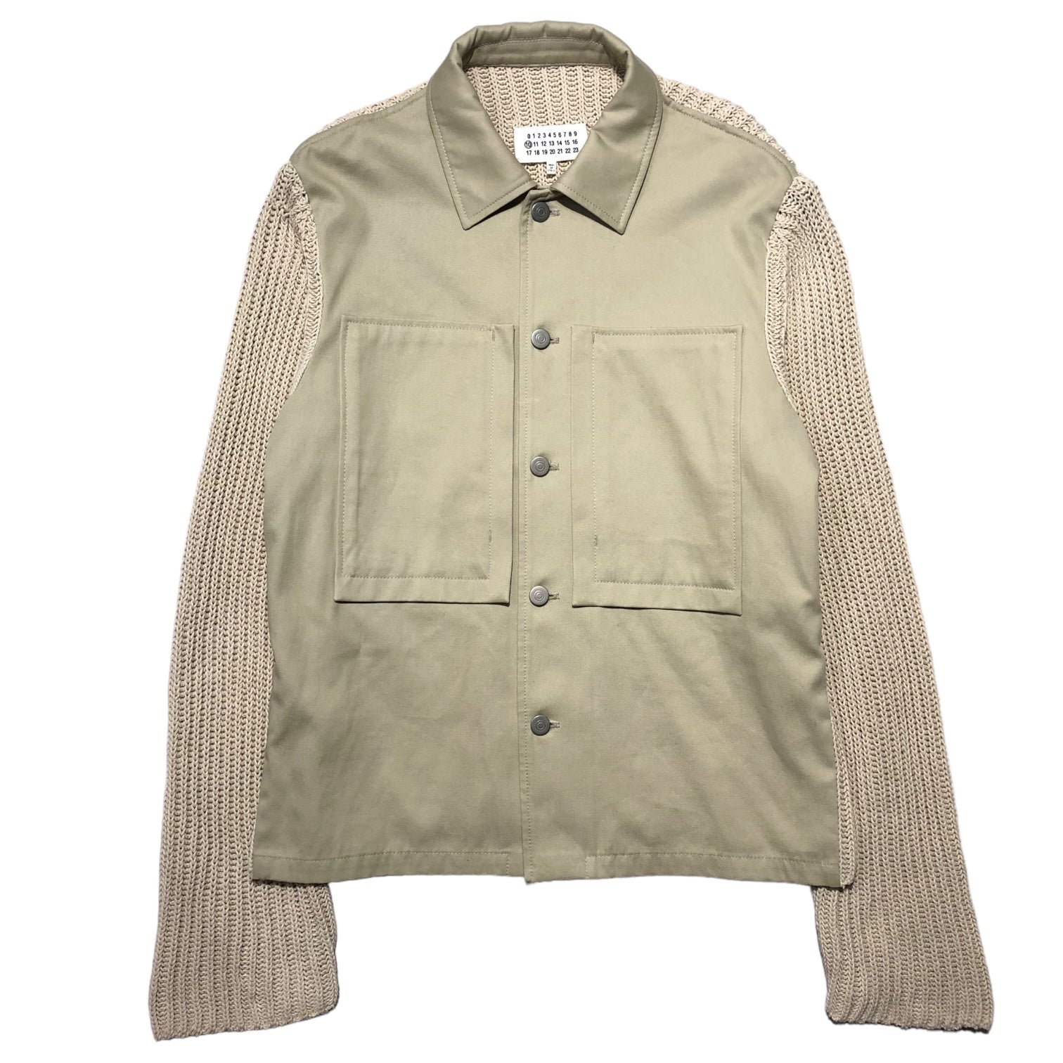 MAISON MARGIELA(メゾンマルジェラ) 20SS knit docking work jacket 