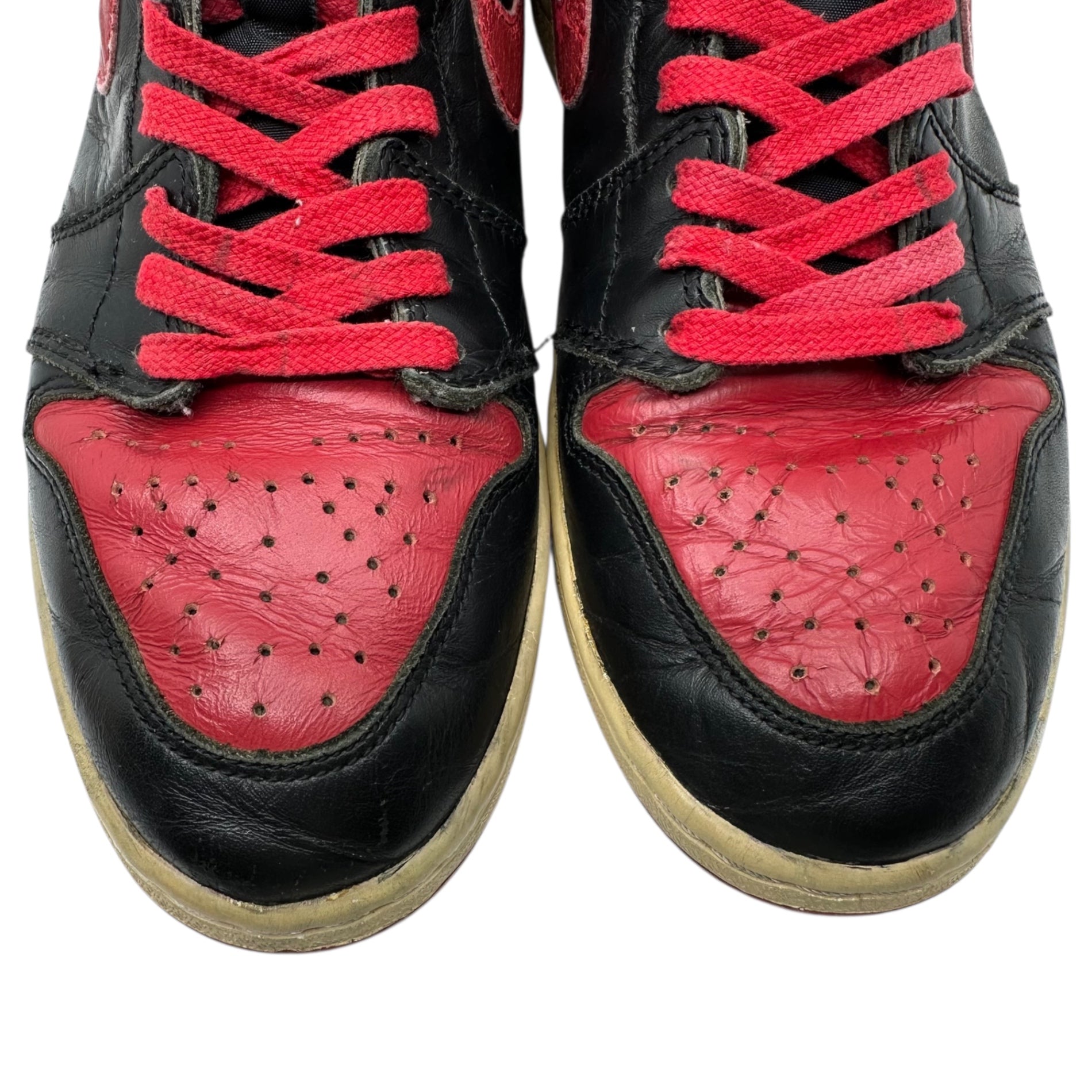 NIKE(ナイキ) 1994 AIR JORDAN 1 BRED エアジョーダン 1 ブレッド 130207-061 US10(28cm程度) ブラック×レッド 94年復刻 スニーカー