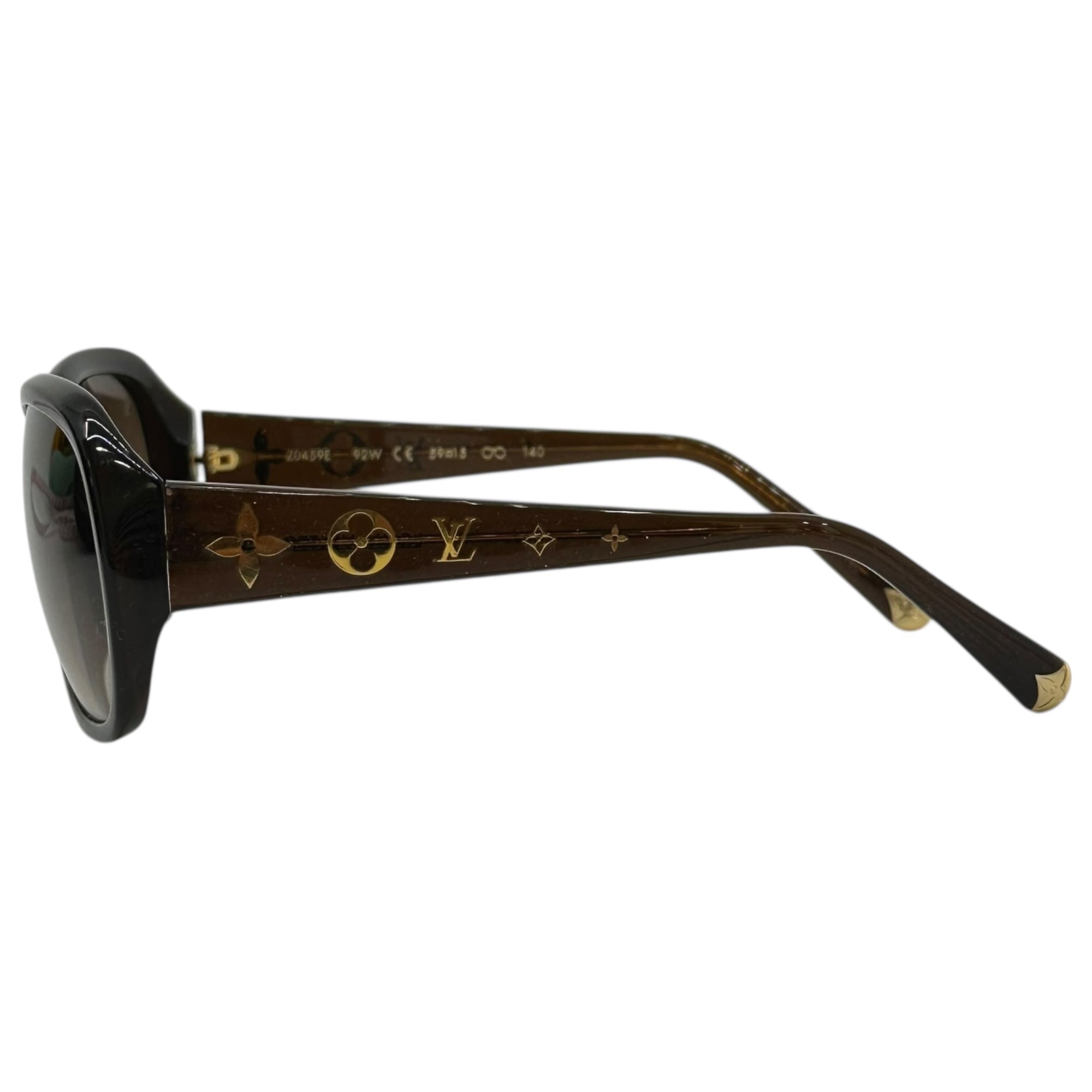 LOUIS VUITTON(ルイヴィトン) Obsession Sunglasses オプセシオン サングラス モノグラム フレーム ブラウン 型番:Z0459E