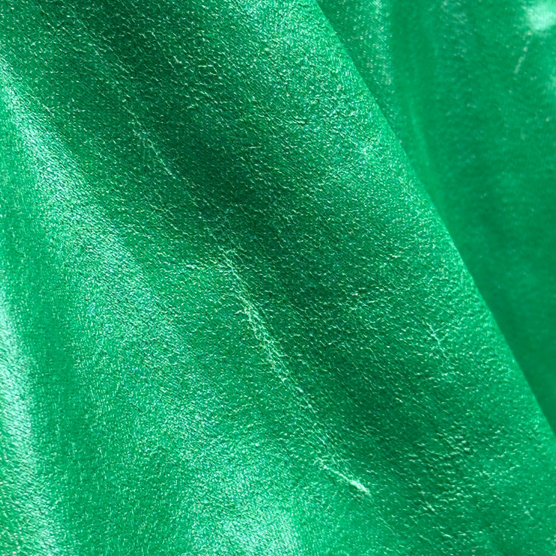 【SALE対象外】Rick Owens DRKSHDW(リックオウエンスダークシャドウ) 18SS Green Polyurethane Coated Zip-Up Black Denim Jacket グリーン ポリウレタン コーティング ジップアップ ブラックデニム ジャケット DU18S3770-SLQ S グリーン