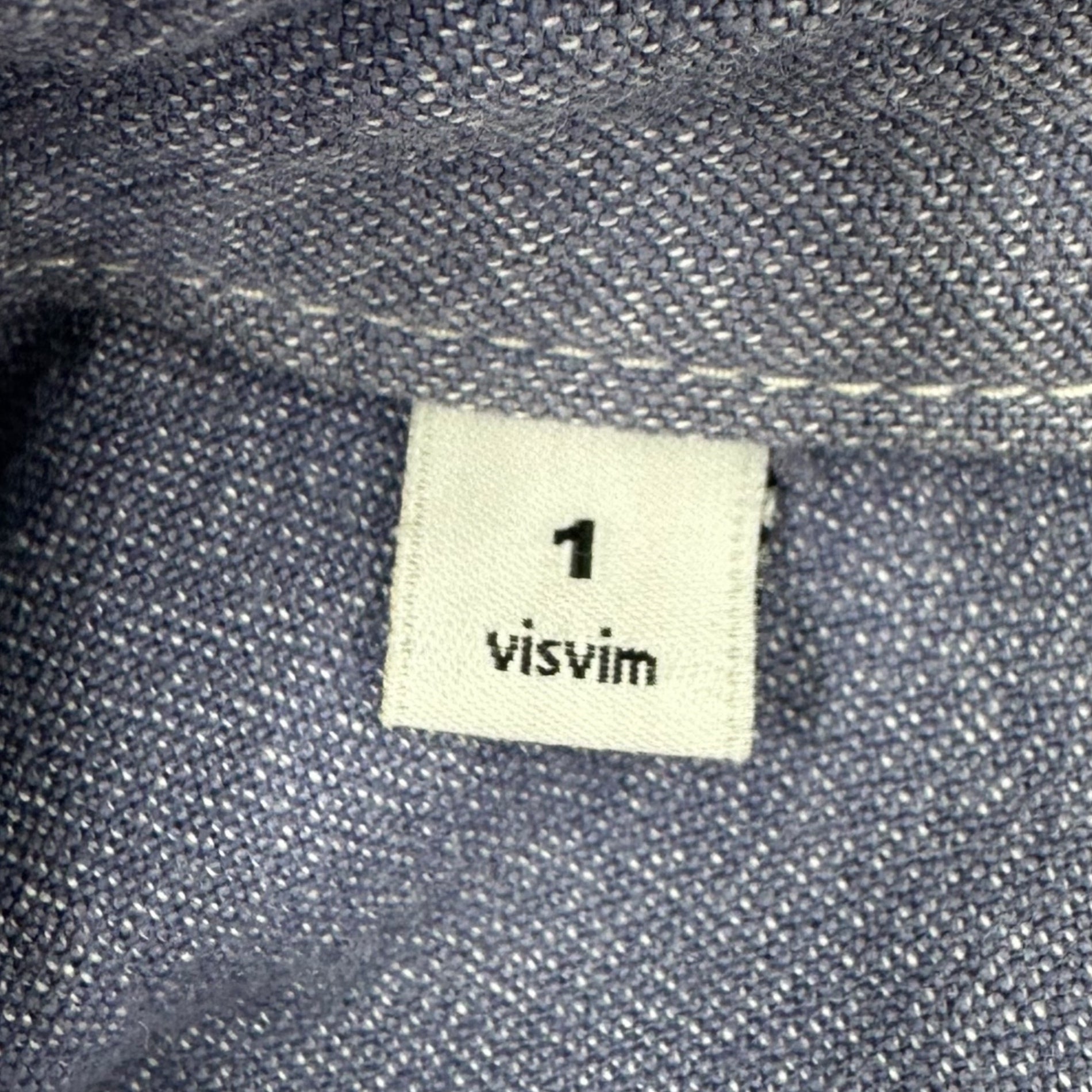 VISVIM(ビズビム/ヴィズヴィム) 13SS DEADWOOD CHAMBRAY L/S SHIRT シャンブレー 長袖 シャツ 0113105011031 1 ネイビー