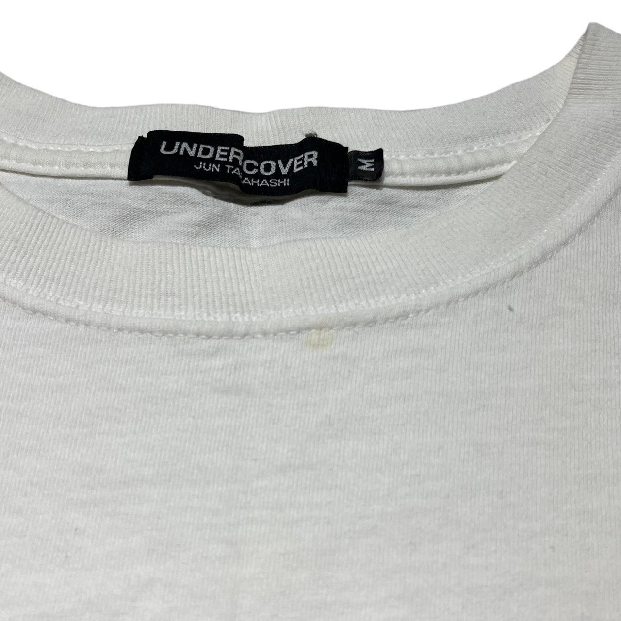 UNDERCOVER × MADSAKI(アンダーカバー×マッドサキ) OLD SKULL T-SHIRT オールド スカル Tシャツ M ホワイト×ブラック