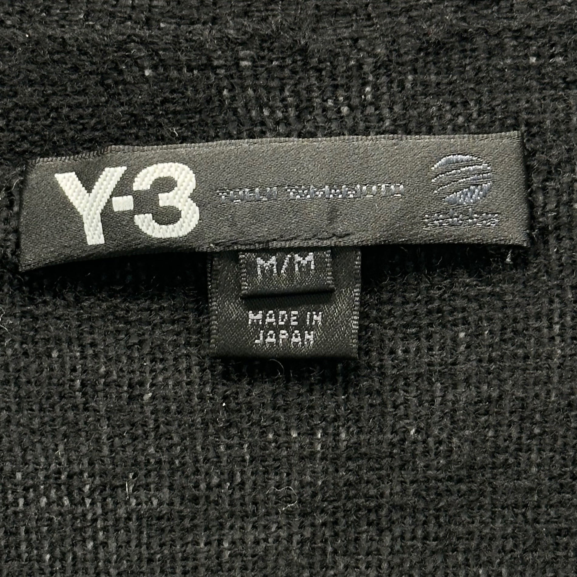 Y-3(ワイスリー) Sleeve Fringe Decorated L/S Knit 袖 フリンジ 装飾 長袖 ニット M ブラック