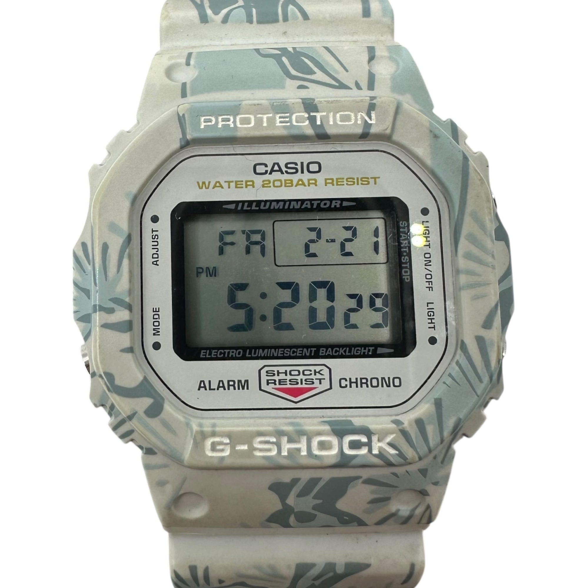 CASIO(カシオ) G-SHOCK “Seven Lucky Gods SHICHI-FUKU-JIN” Series 3rd “Hotei Takashi Model” 「七福神SHICHI-FUKU-JIN」シリーズ 第3弾「布袋尊モデル」 DW-5600SLG-7JR ライトブルー