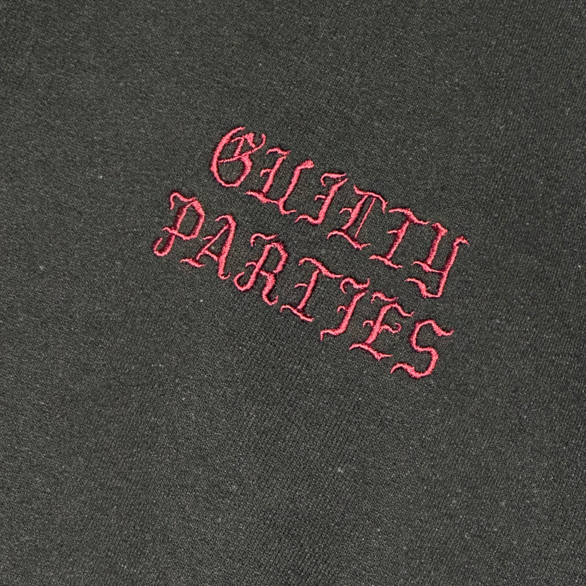 WACKO MARIA(ワコマリア) One-Point Logo Embroidered Crew Neck Sweatshirt ワンポイント ロゴ刺繍 クルーネック スウェット M ブラック