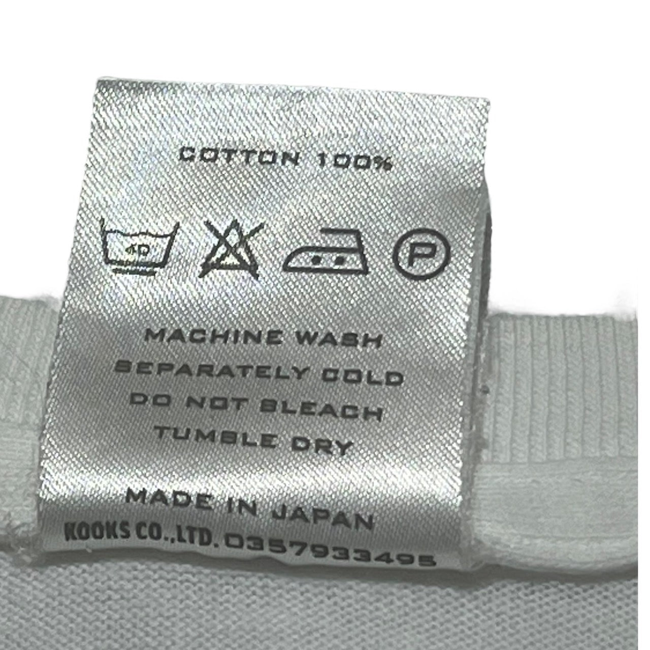 NUMBER (N)INE(ナンバーナイン) 02SSモダンエイジ期 I LOVE GOTHAM Tシャツ/本人期/ゴッサム ホワイト×レッド×ブラック SIZE 2(S) アーカイブ archive