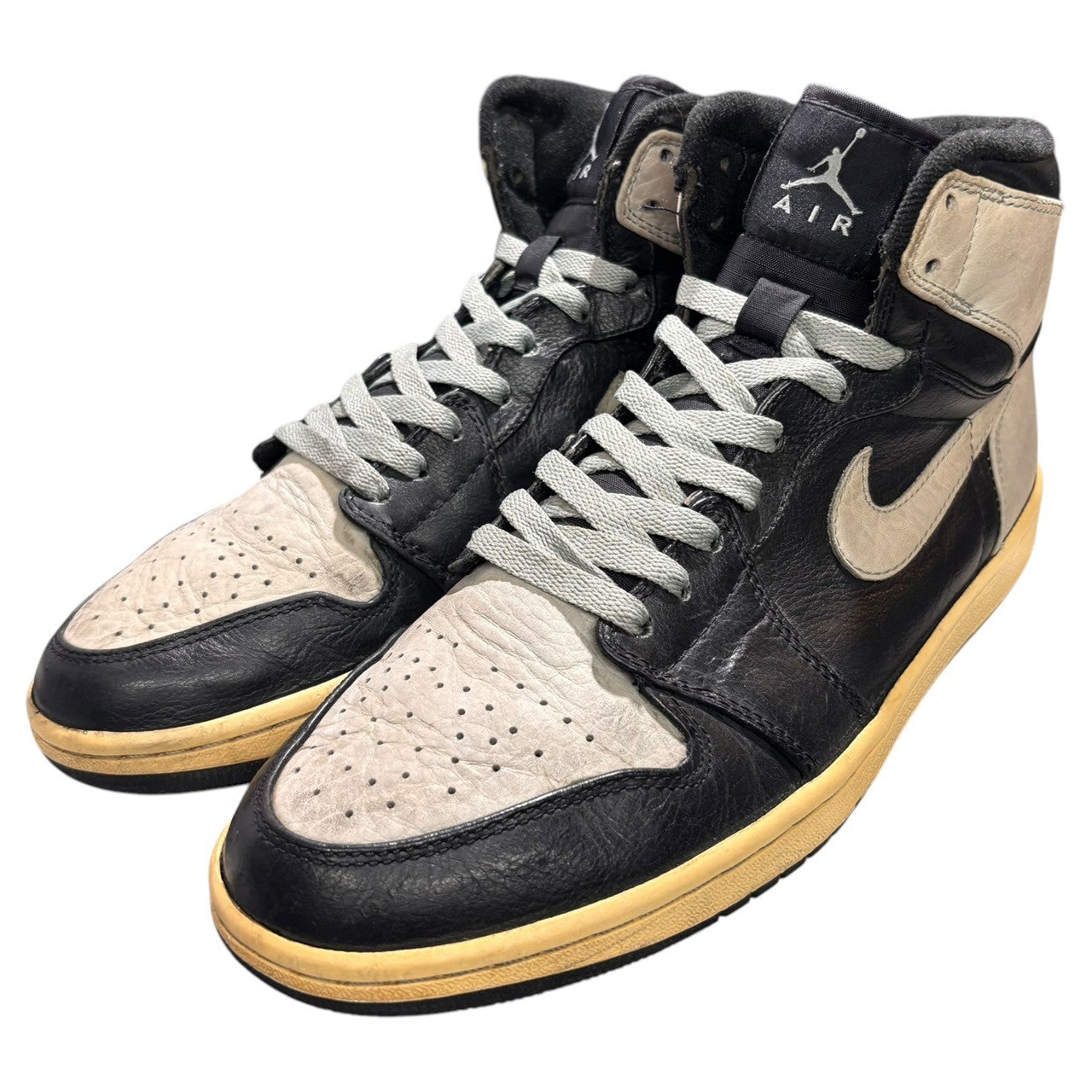 NIKE(ナイキ) Air Jordan 1 Retro High "Shadow" (2009) エアジョーダン ワン レトロ ハイ シャドウ 332550-001 28.0cm グレー×ブラック ハイカット スニーカー