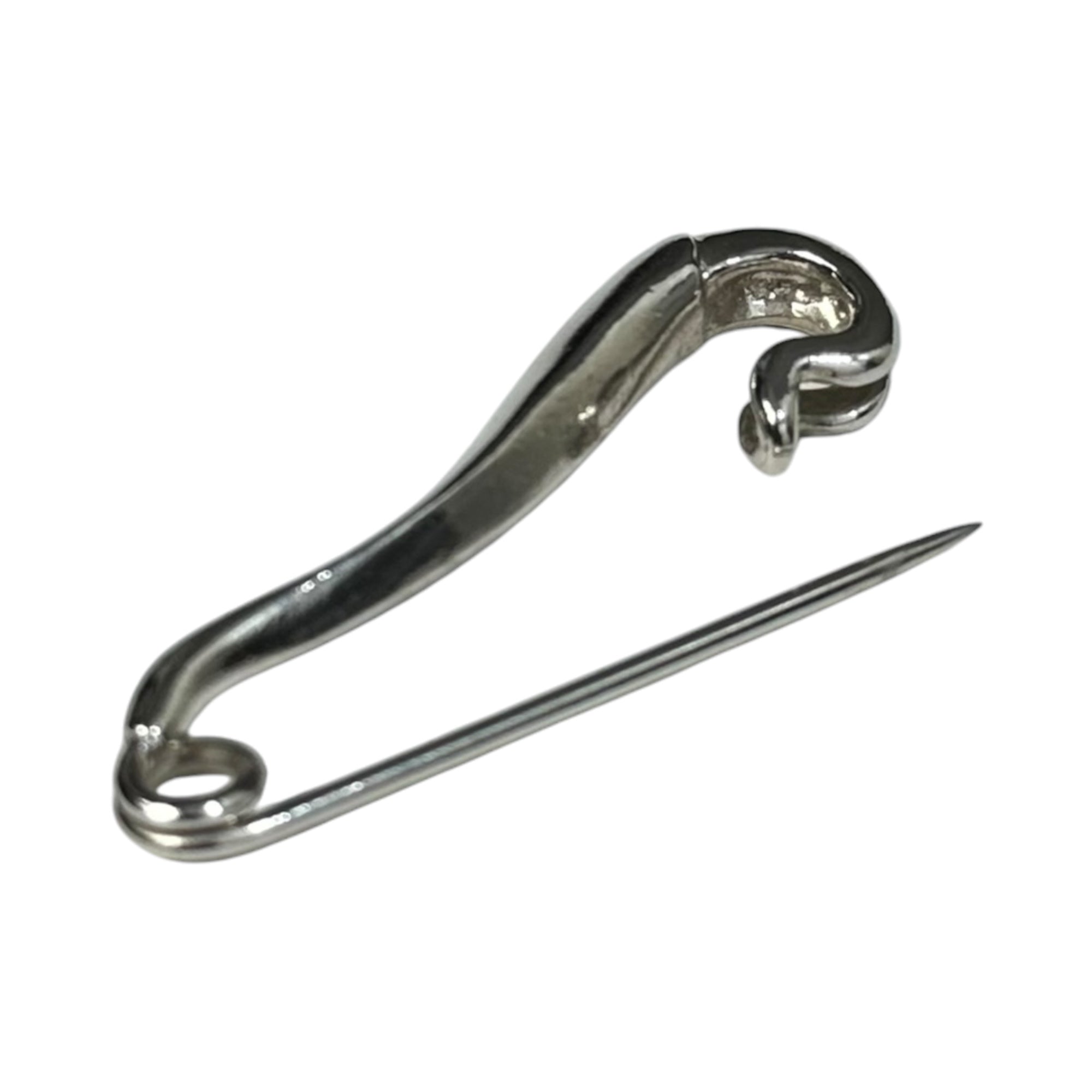 YOHJI YAMAMOTO(ヨウジヤマモト) Safety Pin-Style Accessoriesv 安全ピン タイプ アクセサリー シルバー