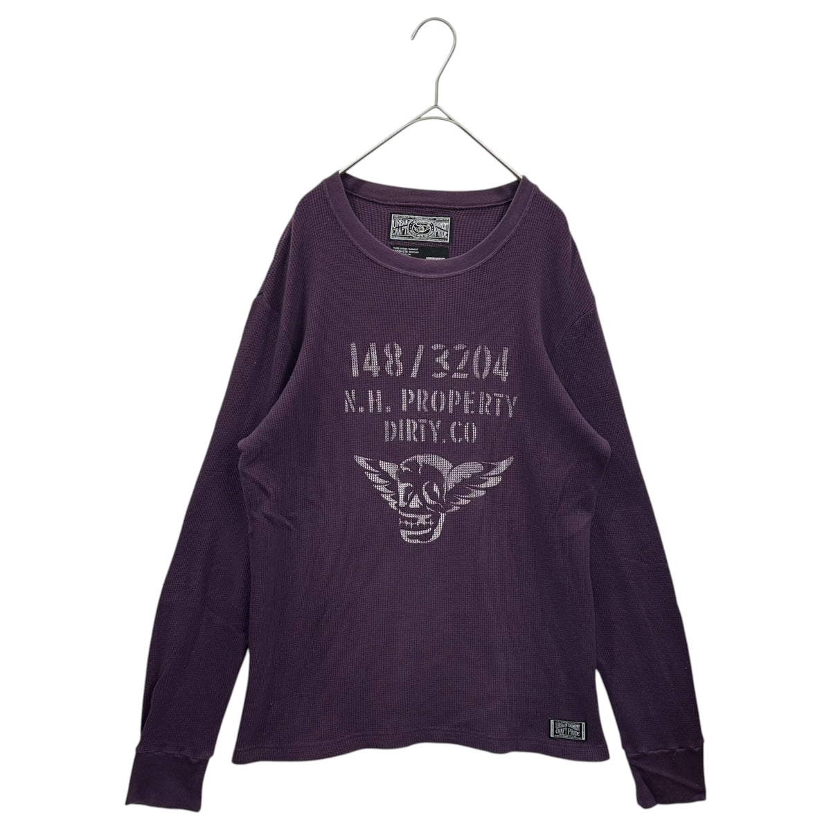 NEIGHBORHOOD(ネイバーフッド) Waff Classic Crew C-Thermal LS スカル 