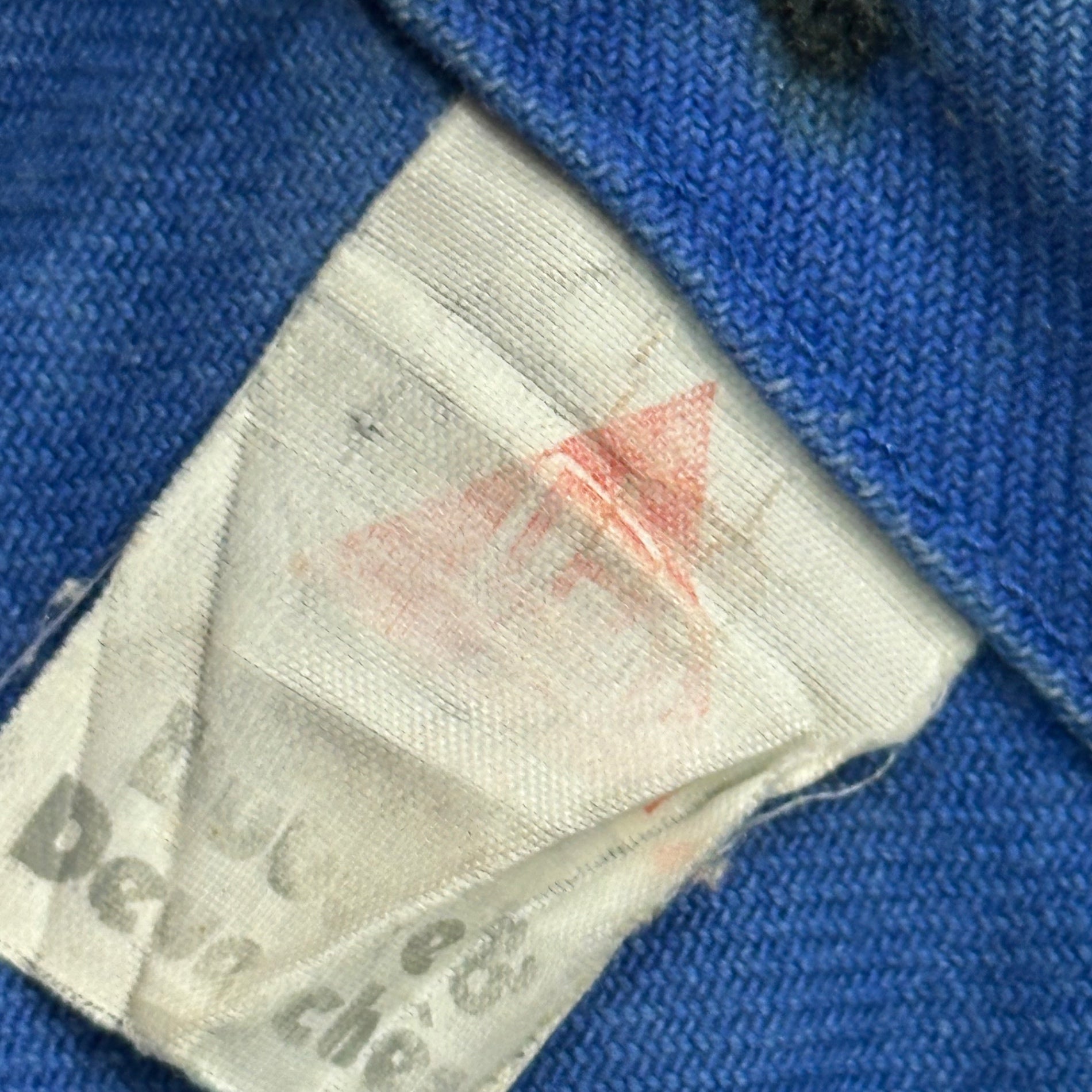 FRENCH VINTAGE(フレンチ ヴィンテージ) 50~60's BORO French Work Custom Pants 「ボロ」 フレンチ ワーク カスタム パンツ ブルー 1950~1960年代 ヴィンテージ