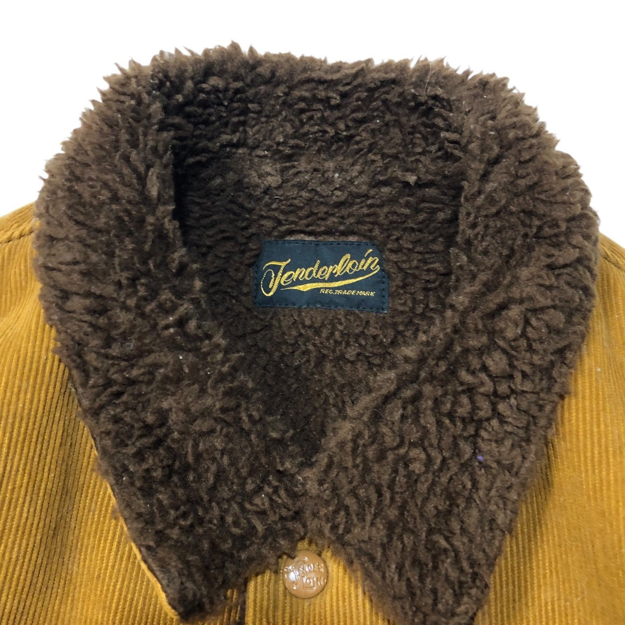 TENDERLOIN(テンダーロイン) T-SADDLE CORDUROY JKT サドル コーデュロイ ジャケット ウエスタン S マスタード×ブラウン
