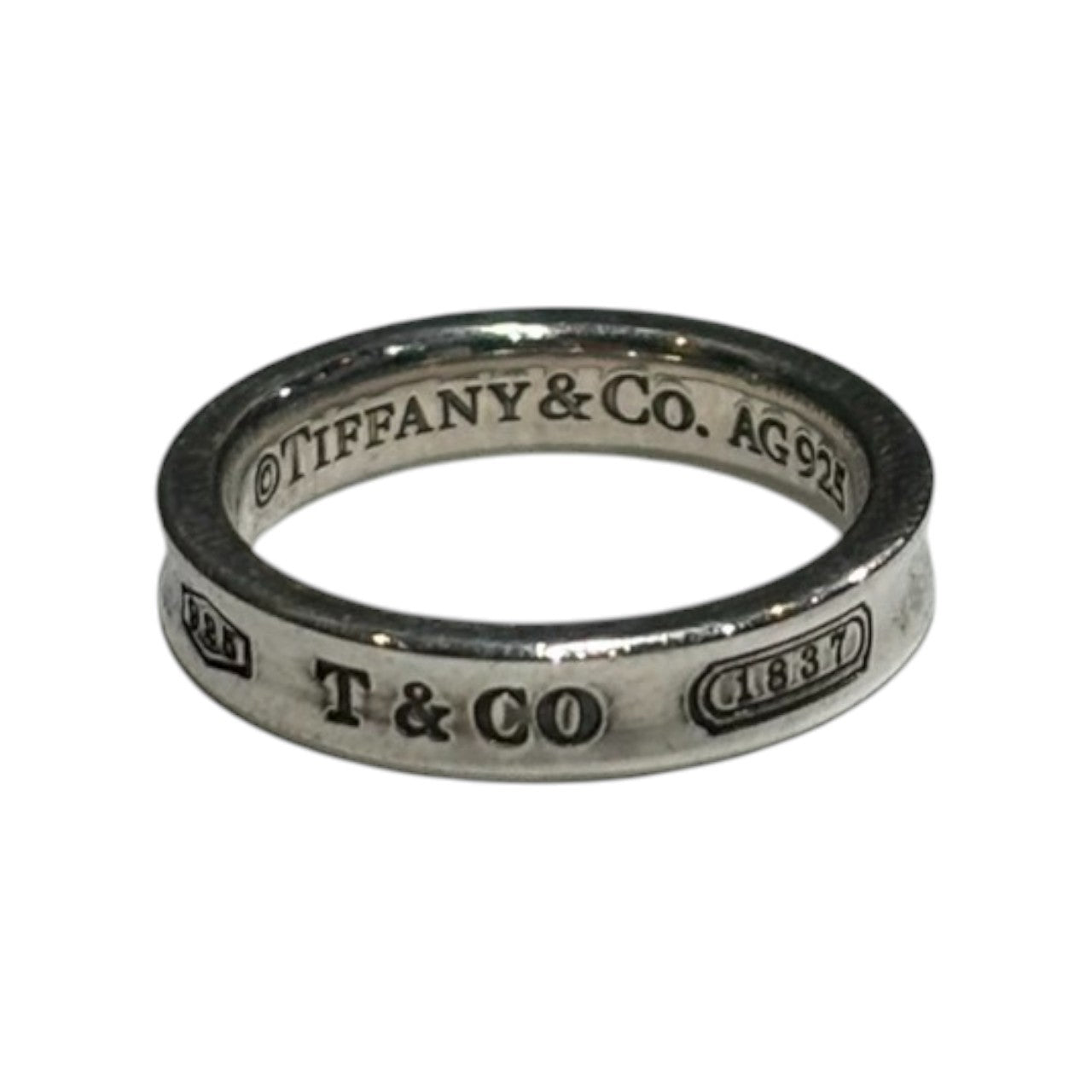 TIFFANY & CO.(ティファニー) 1837 Narrow Ring ナロー リング 10号 シルバー