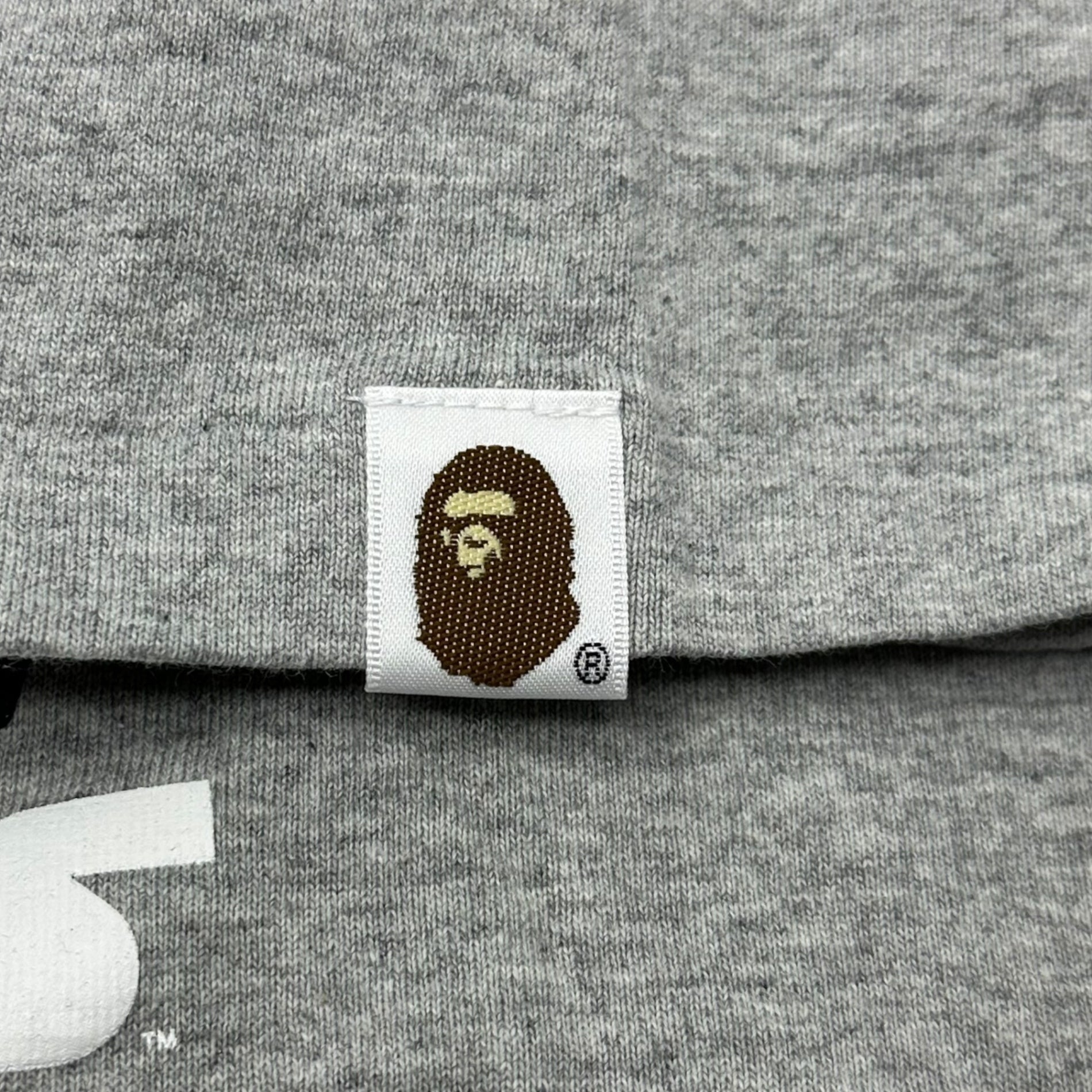A BATHING APE(アベイシングエイプ) 2011 STAR WARS Milo Chewbacca Tee スターウォーズ チューバッカ マイロ プリント Tシャツ M グレー コラボ
