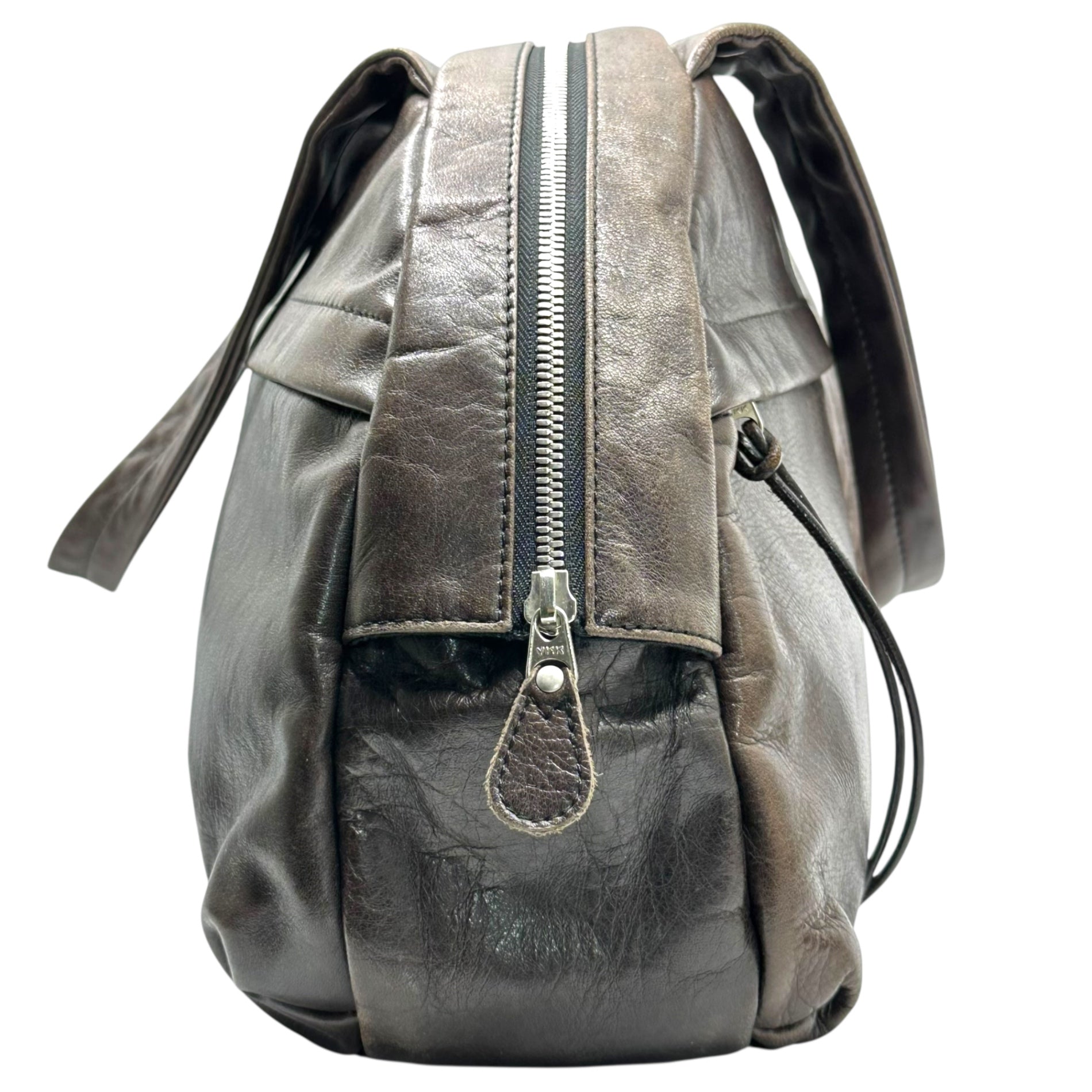 Y's(ワイズ) Horse leather one-shoulder bag ホース レザー ワン ショルダー バッグ YR-I02-765 ブラウン トート ハンド 馬革
