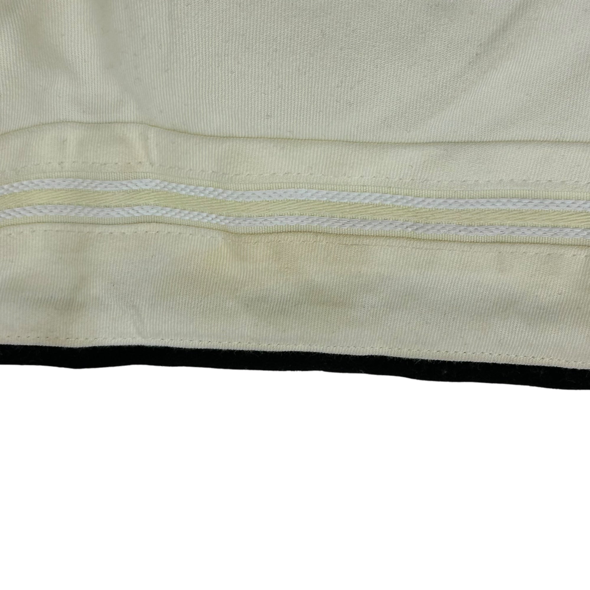 COMME des GARCONS HOMME PLUS(コムデギャルソンオムプリュス) 19AW Side Chapter Velour Tuck Pants 側章 ベロア タック パンツ PD-P009 M ブラック AD2019 スラックス ワイド テーパード