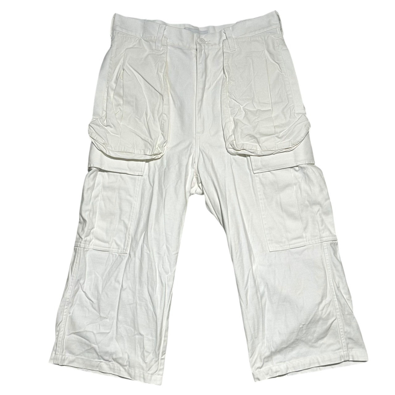 FACETASM(ファセッタズム) 21SS Big Pocket Cropped Cargo Pants ビッグポケット クロップド カーゴ パンツ KG0-PT-M15 3(S) ホワイト