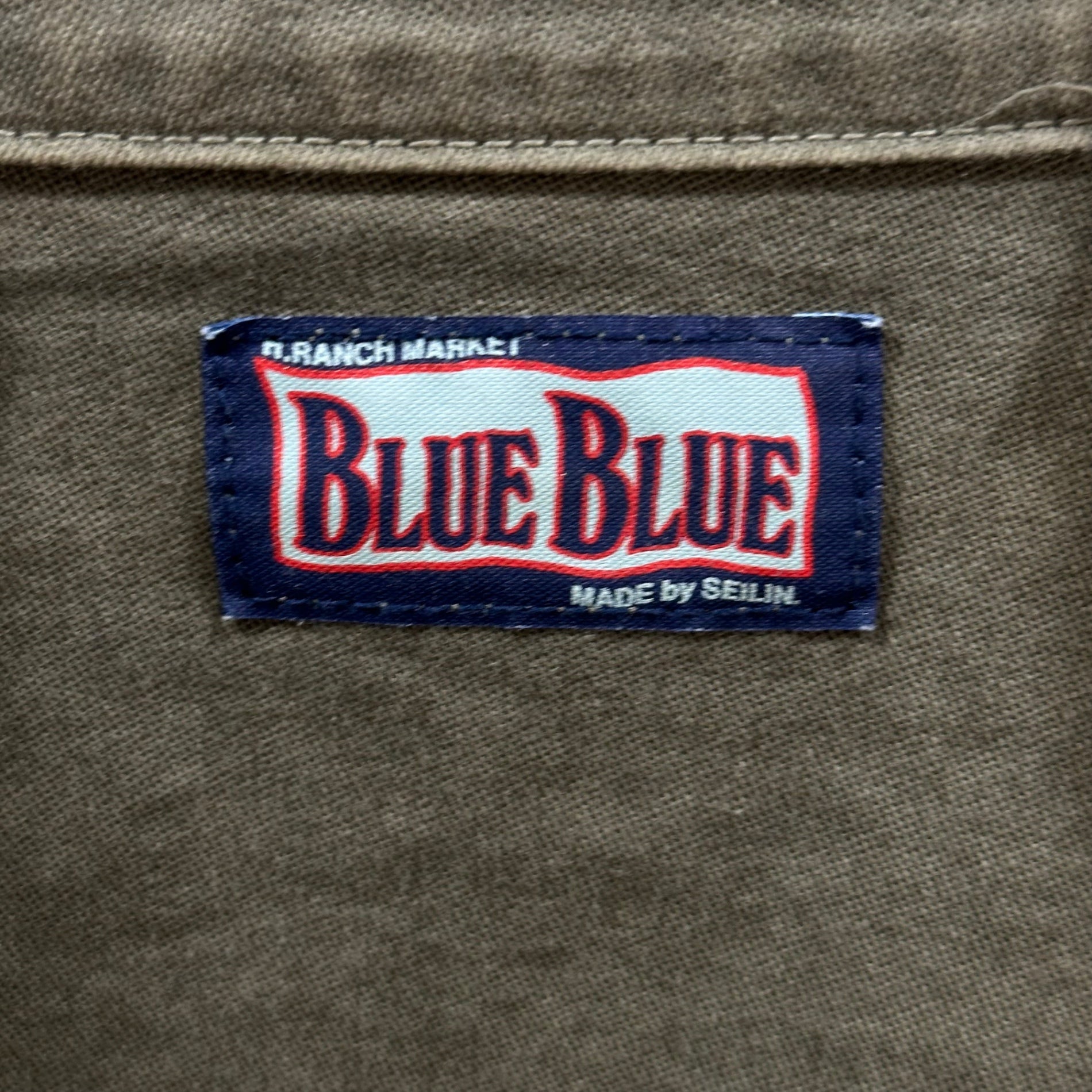 BLUE BLUE(ブルーブルー) F2 JACKET ミリタリー ジャケット 2 オリーブ フランス軍 サンプリング