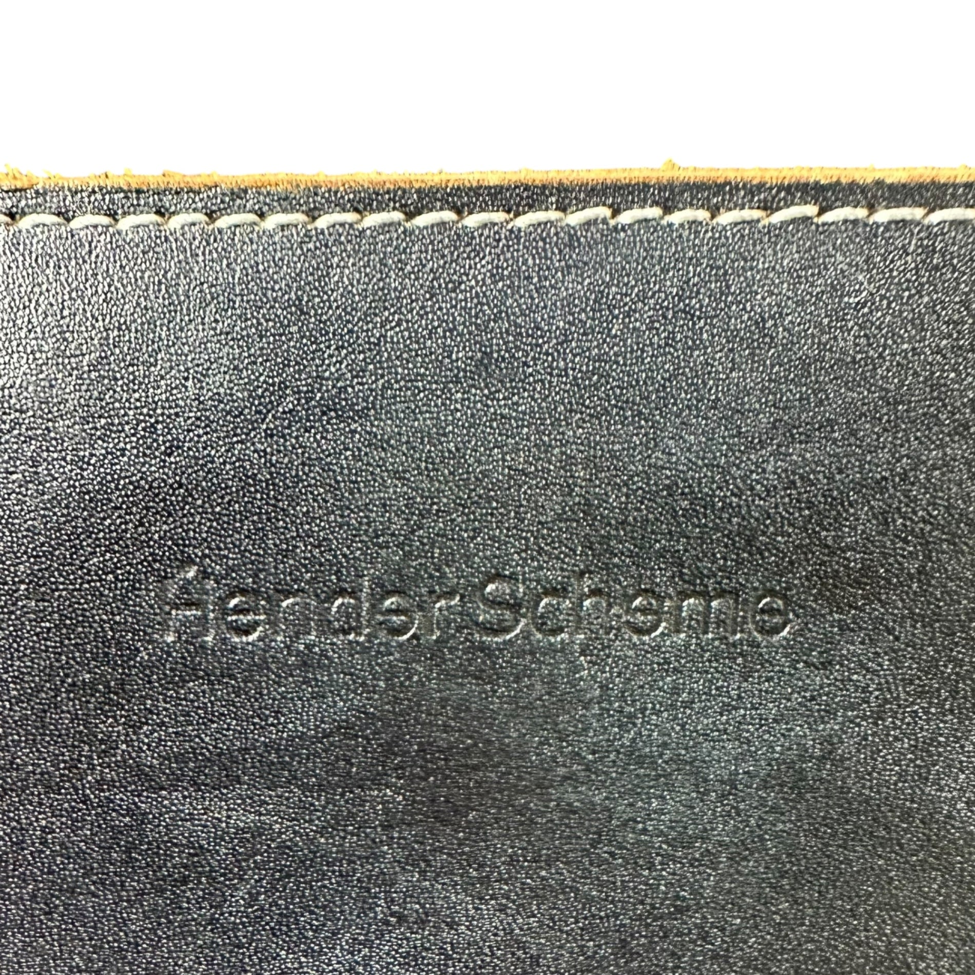 Hender Scheme(エンダースキーマ) Leather Clutch Bag PC Case レザー クラッチバッグ PCケース ダークネイビー